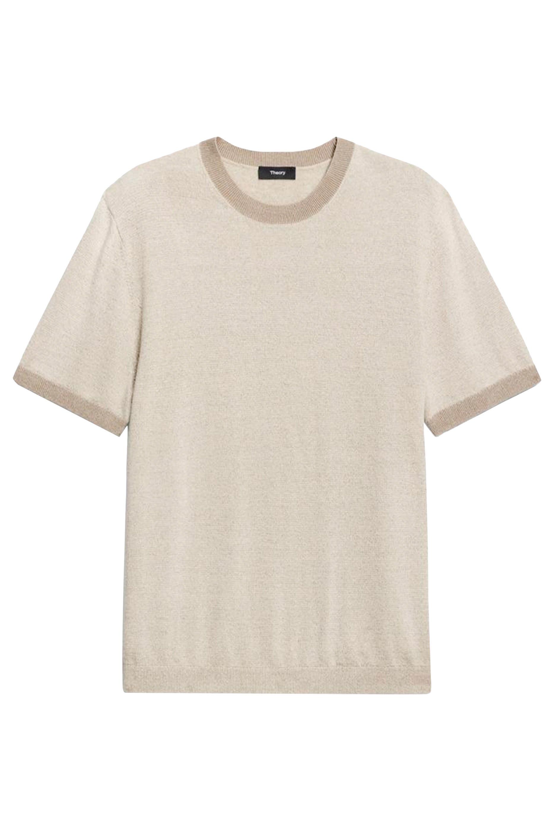 Crewneck Silk Linen T-Shirt