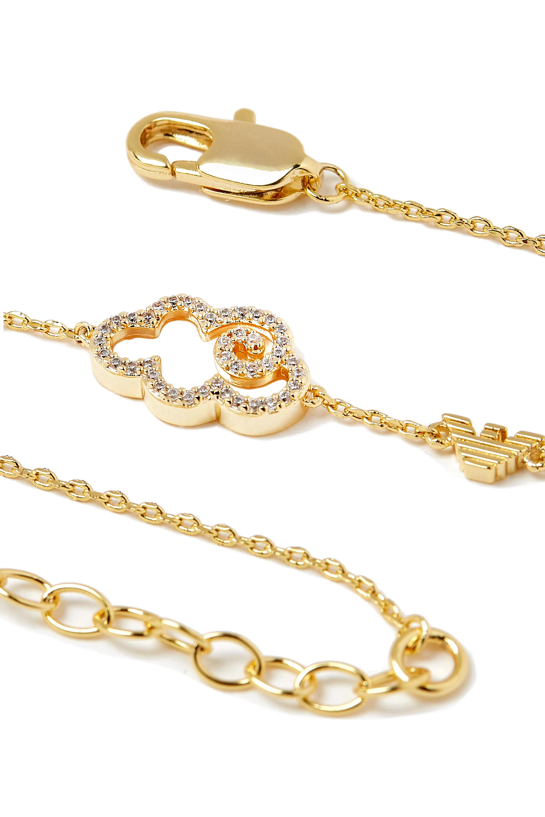 Sentimental Mother of Pearl Charm Bracelet