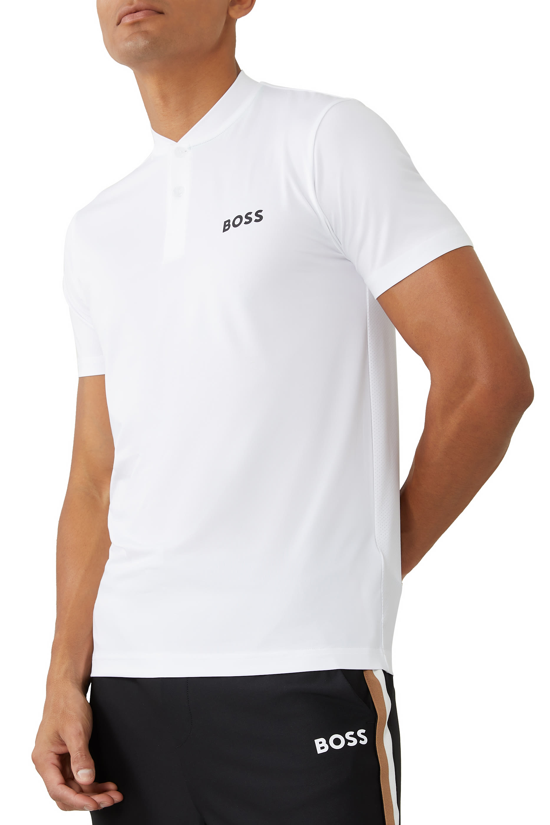 Matteo Berrettini Slim-Fit Bomber Polo