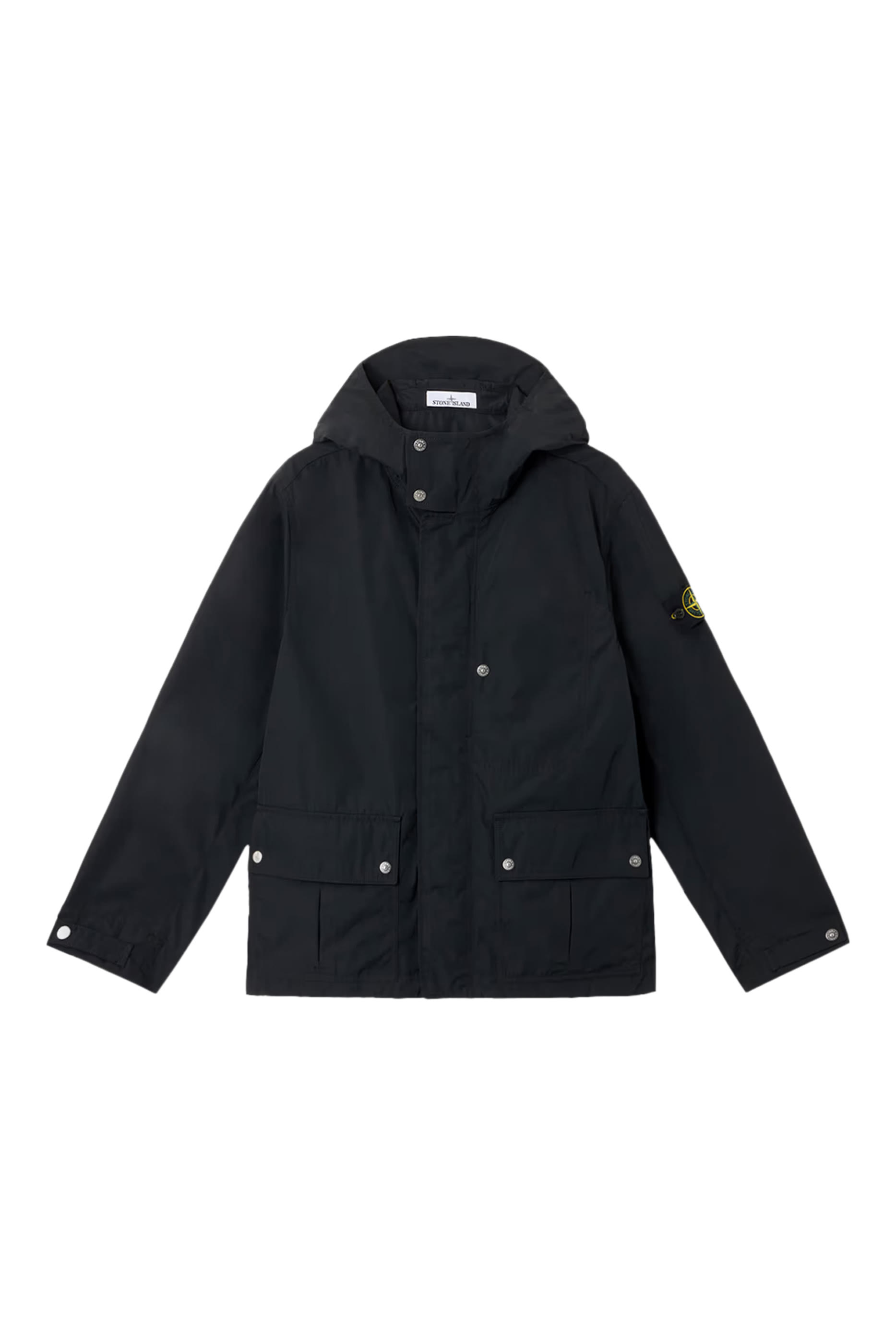 Micro Twill Hooded Jacket