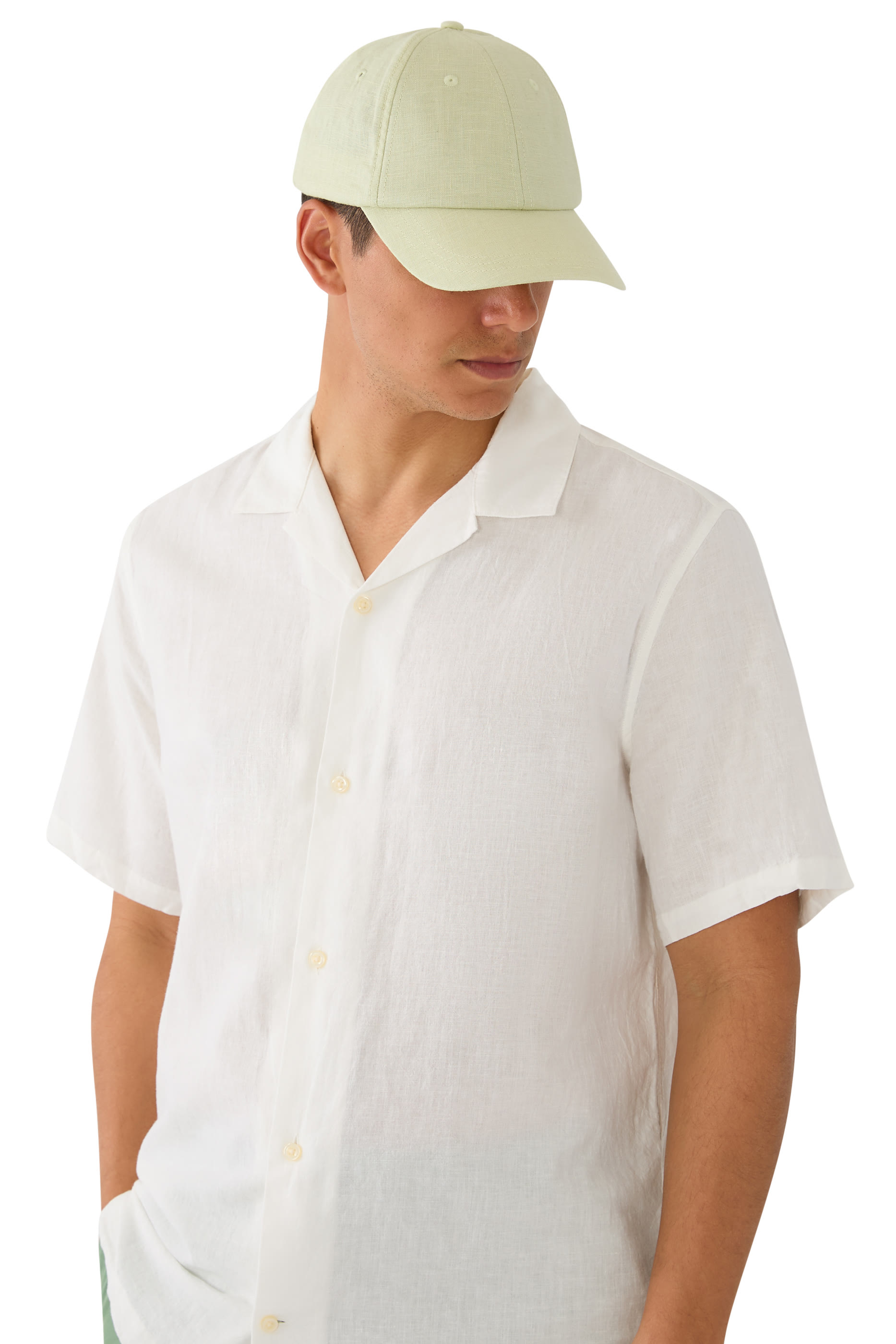 Fernando Linen Cap
