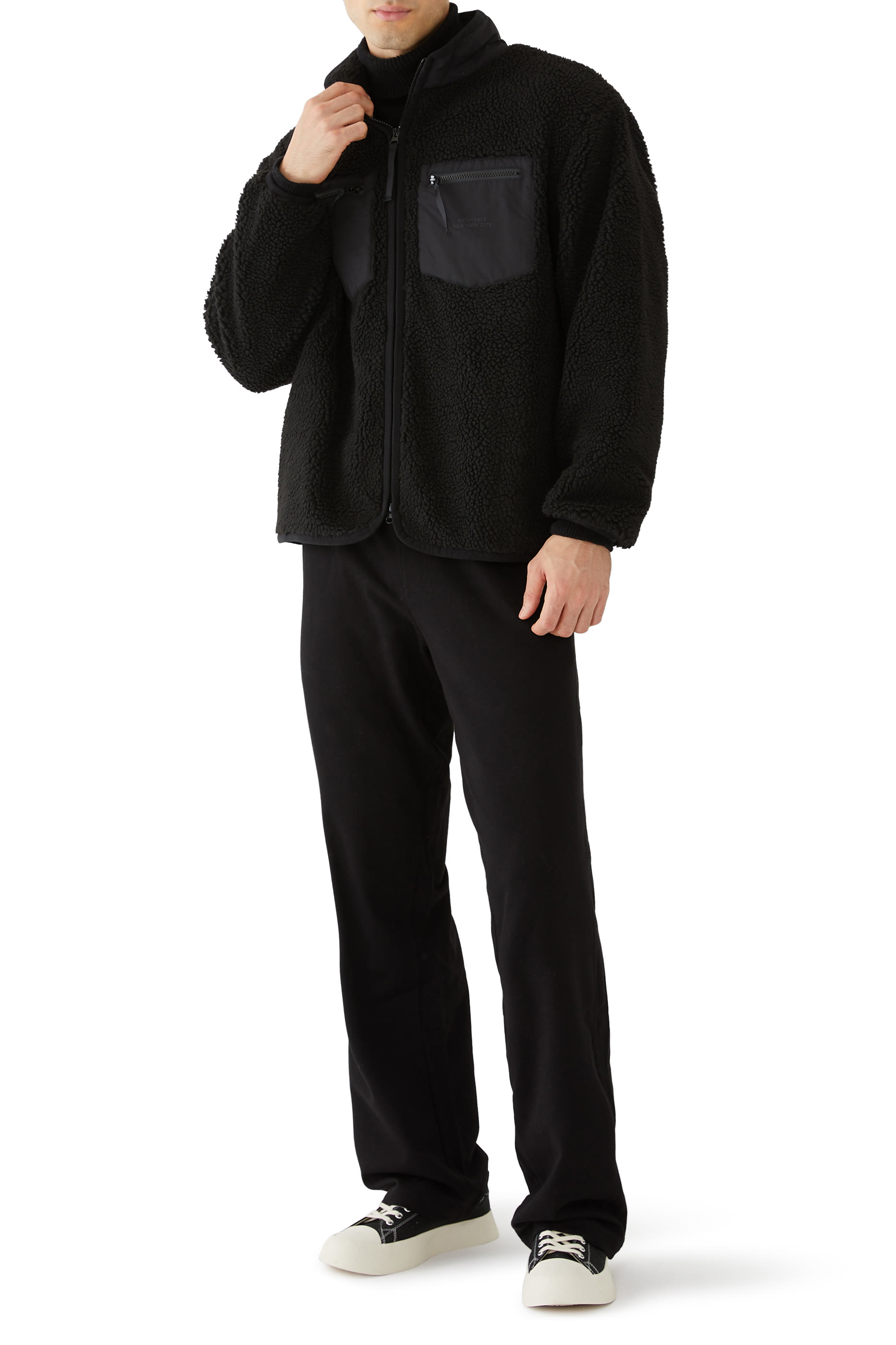 Boa Fleece Zip Blouson