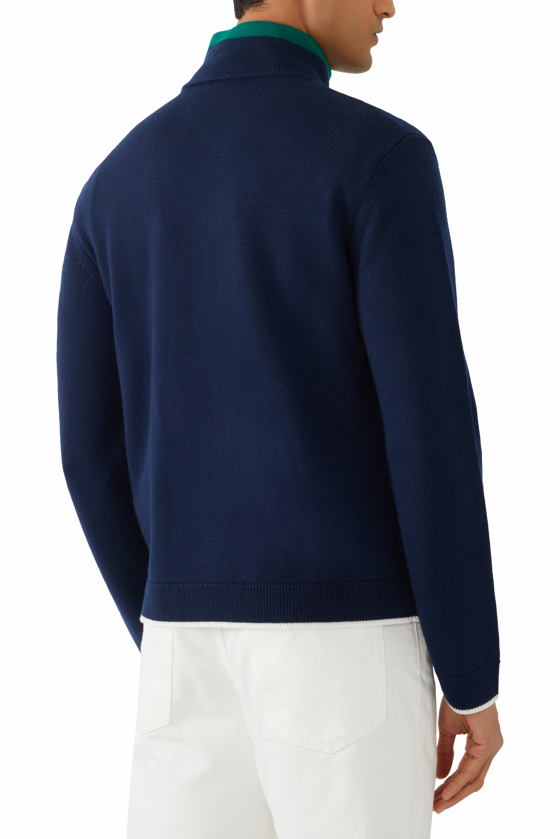  Knit Tennis Track Top 