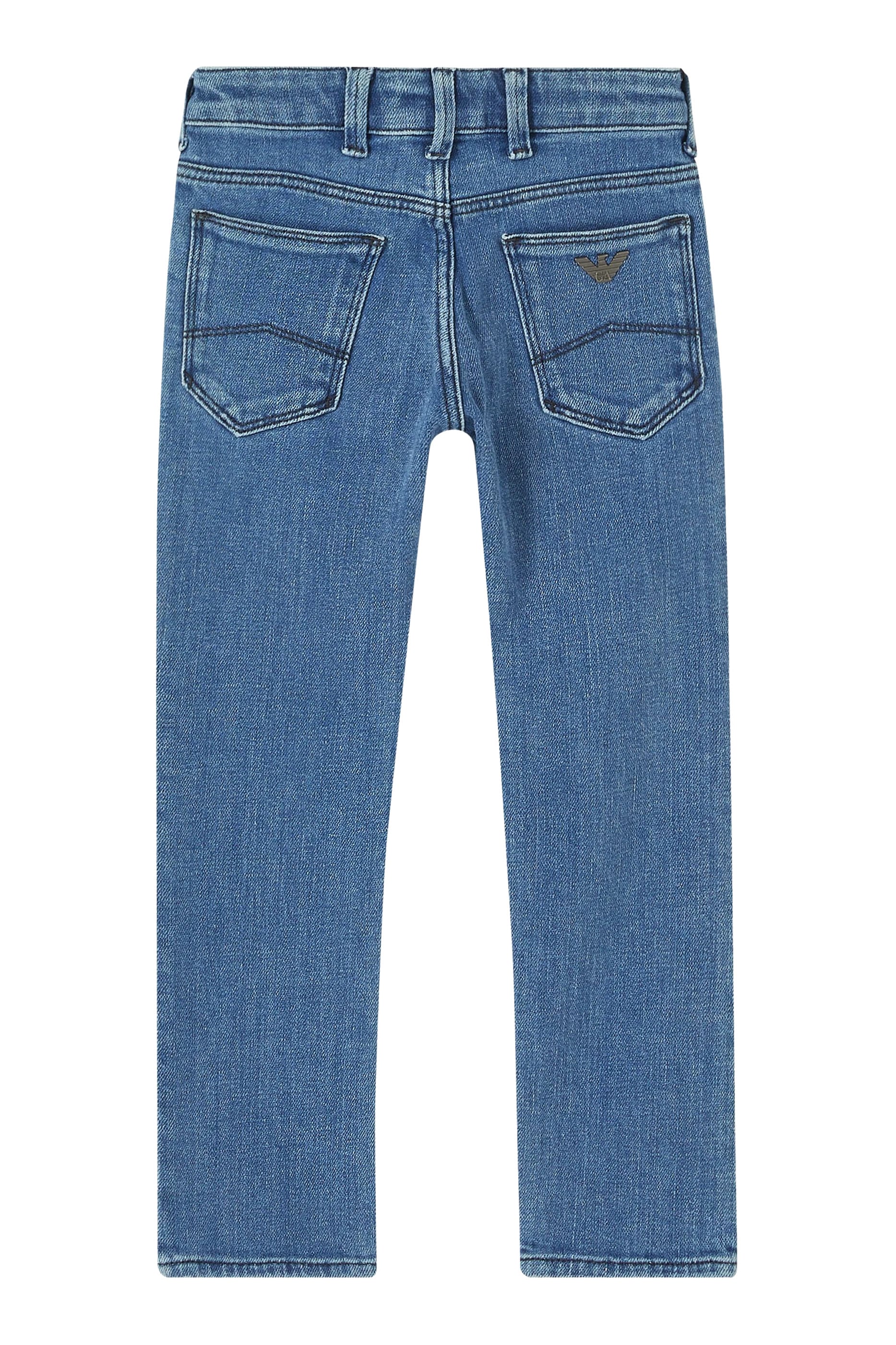 Kids J06 Metal Eagle Logo Pants