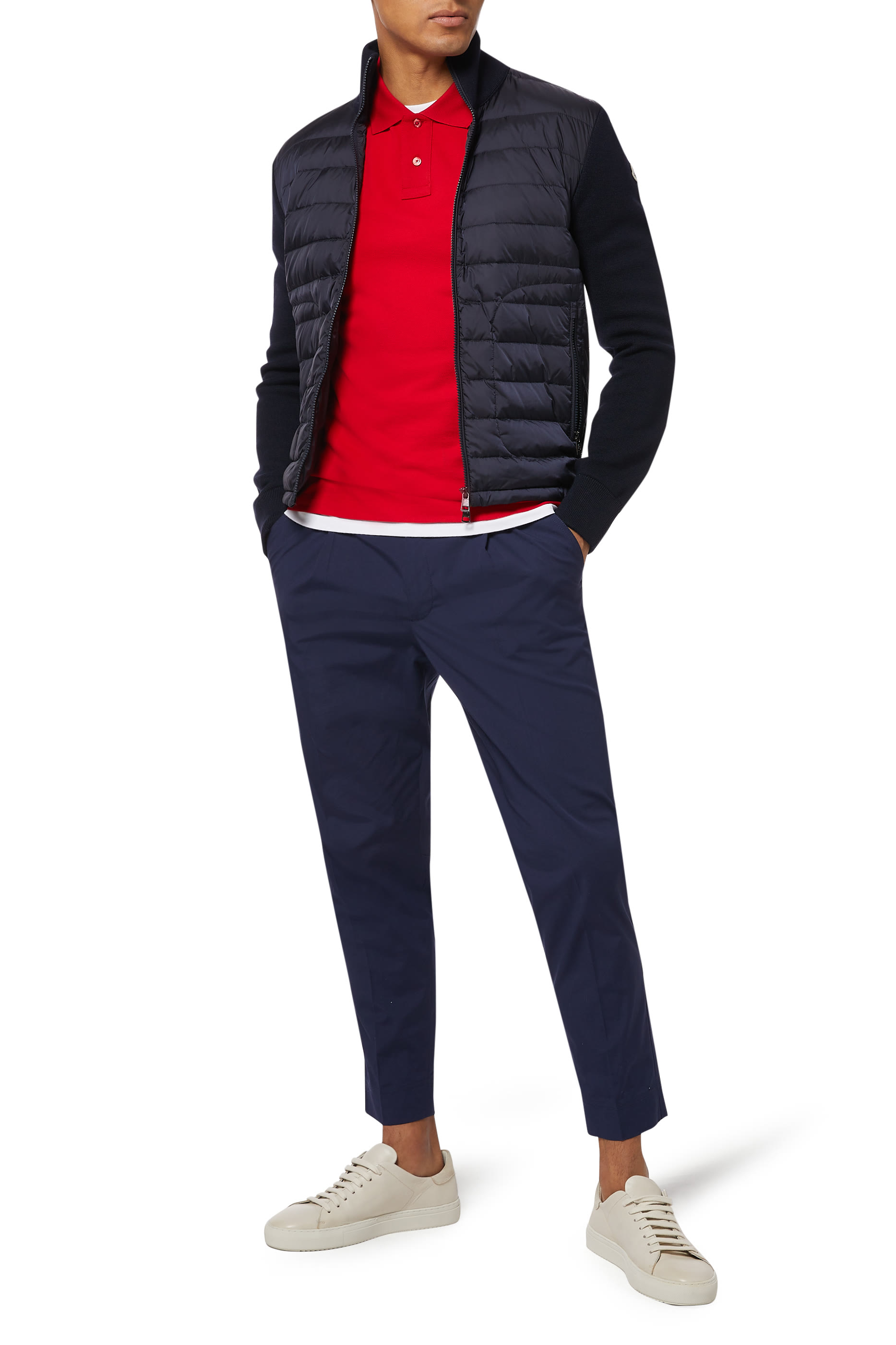 Quilted Knit Cardigan