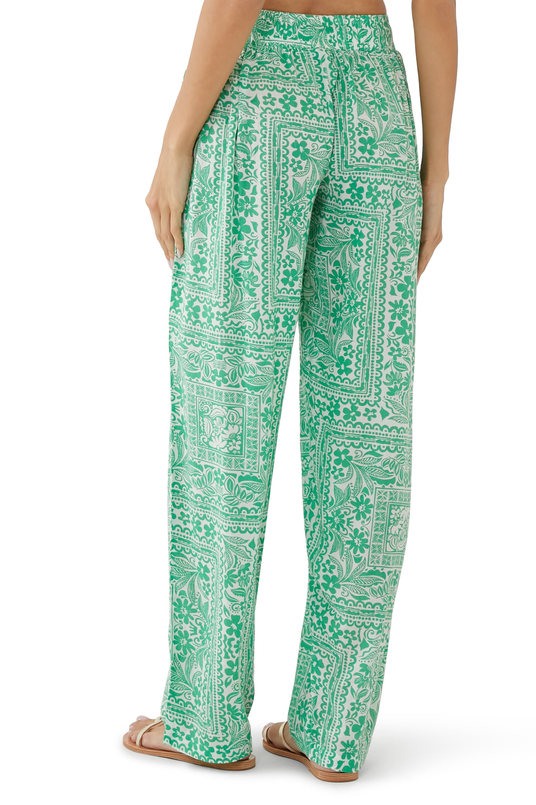 Jude Snake Print Trousers