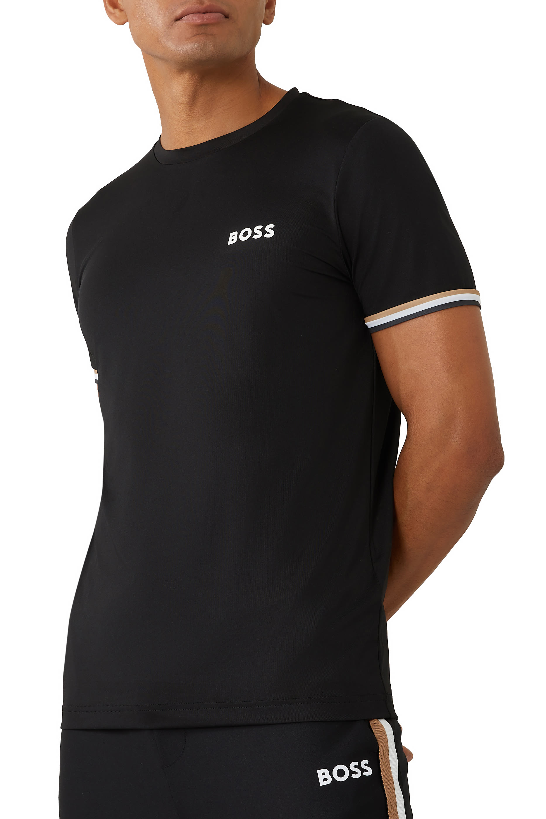 Matteo Berrettini Signature Stripe Logo T-Shirt