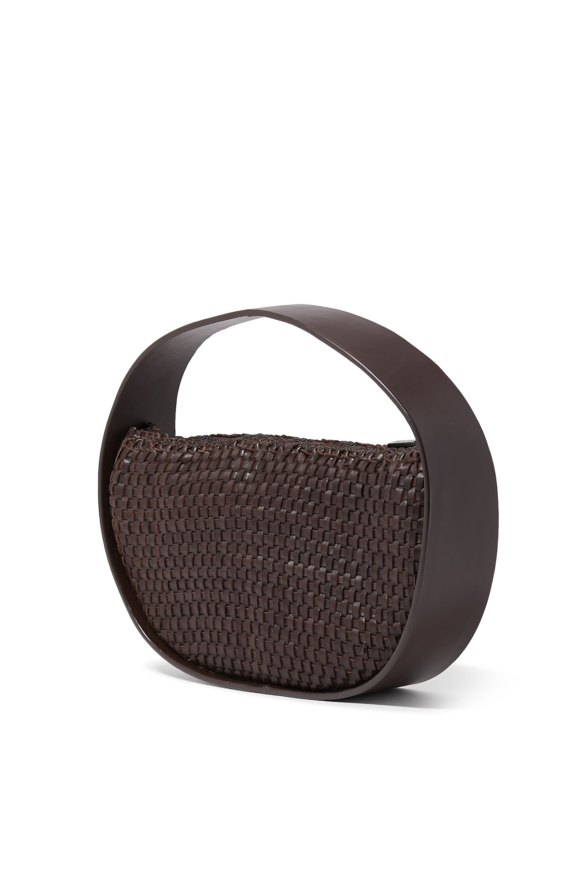 Woven Petit Arc Bag