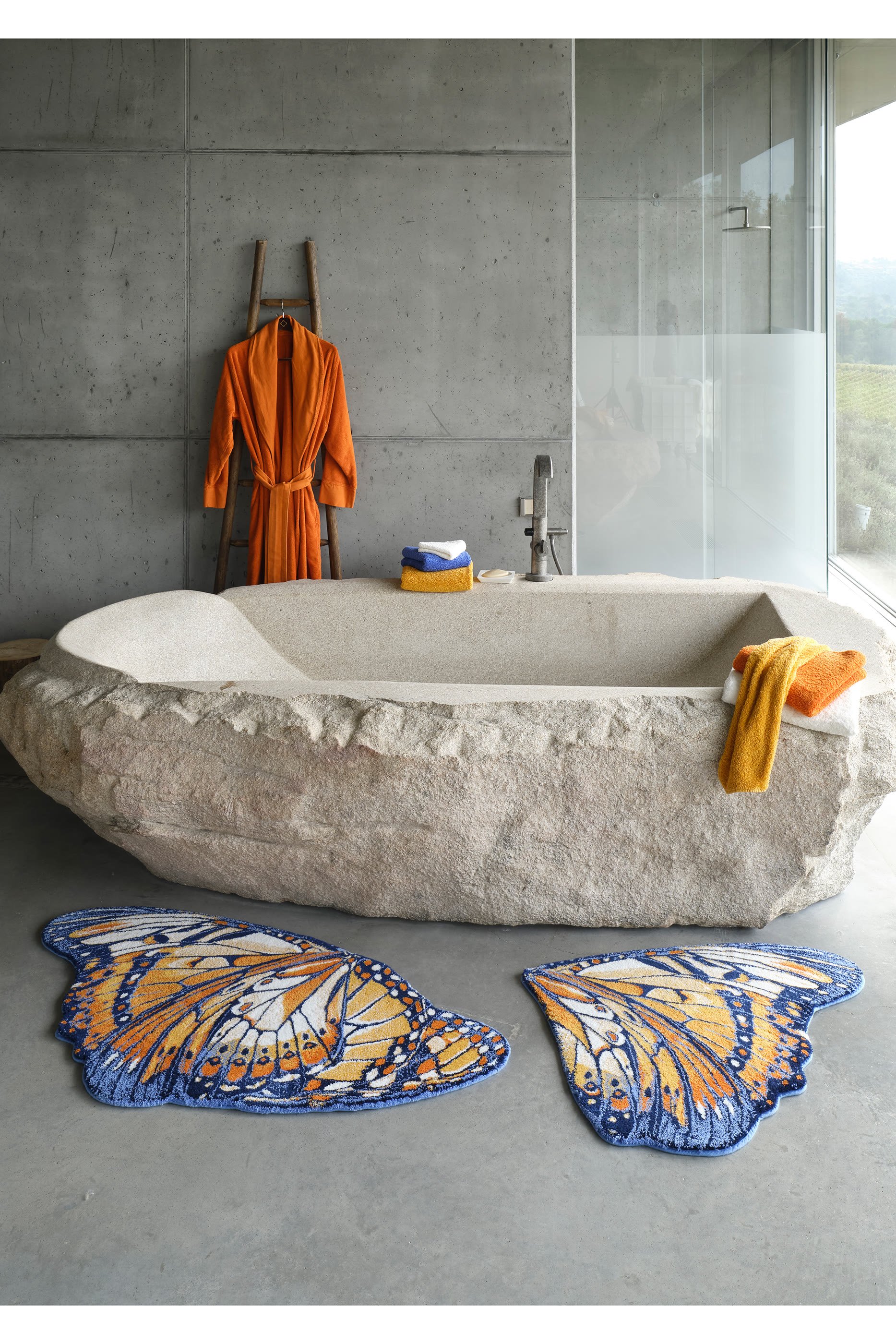 Mariposa Small Bath Rug