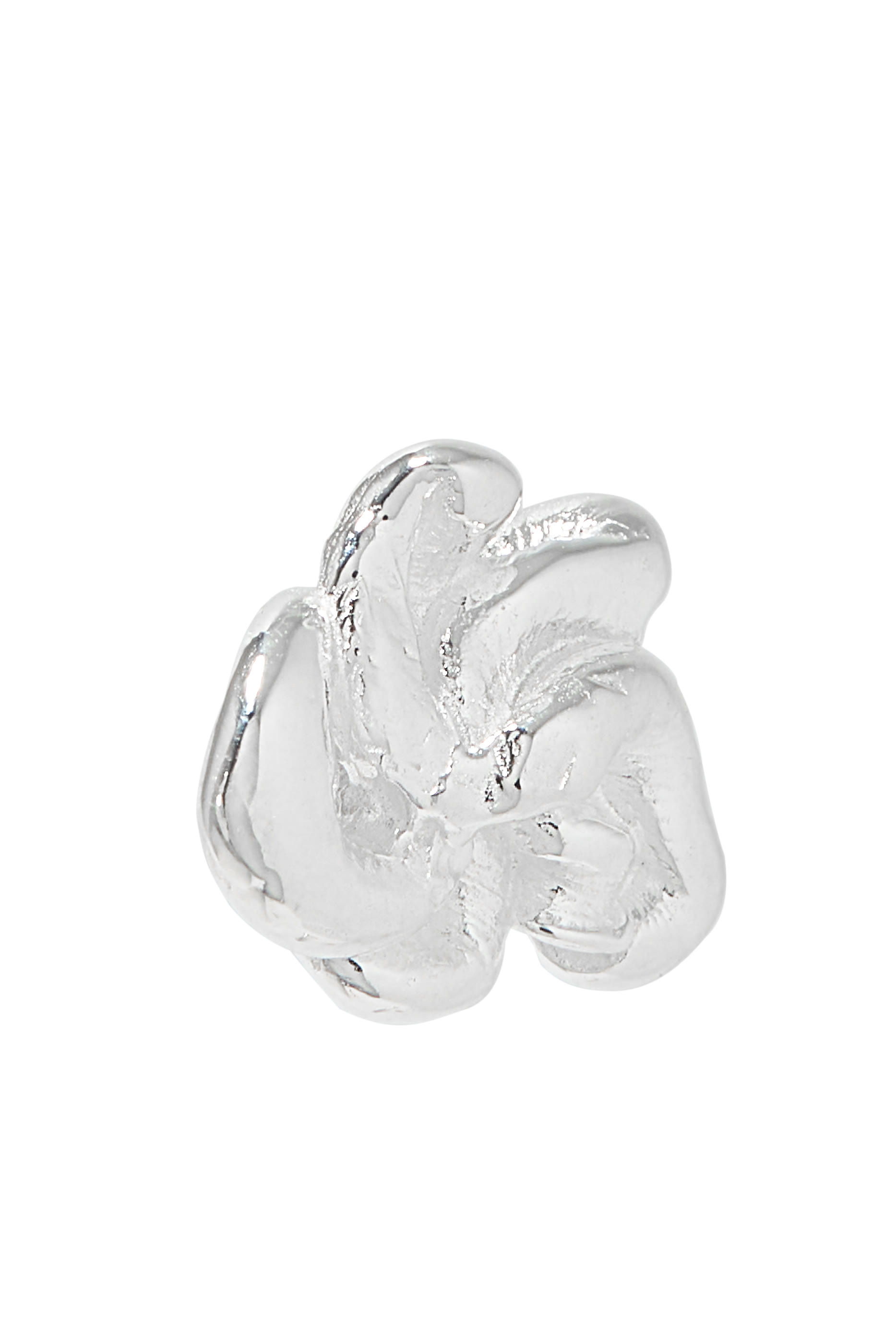 Swirls Stud Earrings, Recycled Sterling Silver