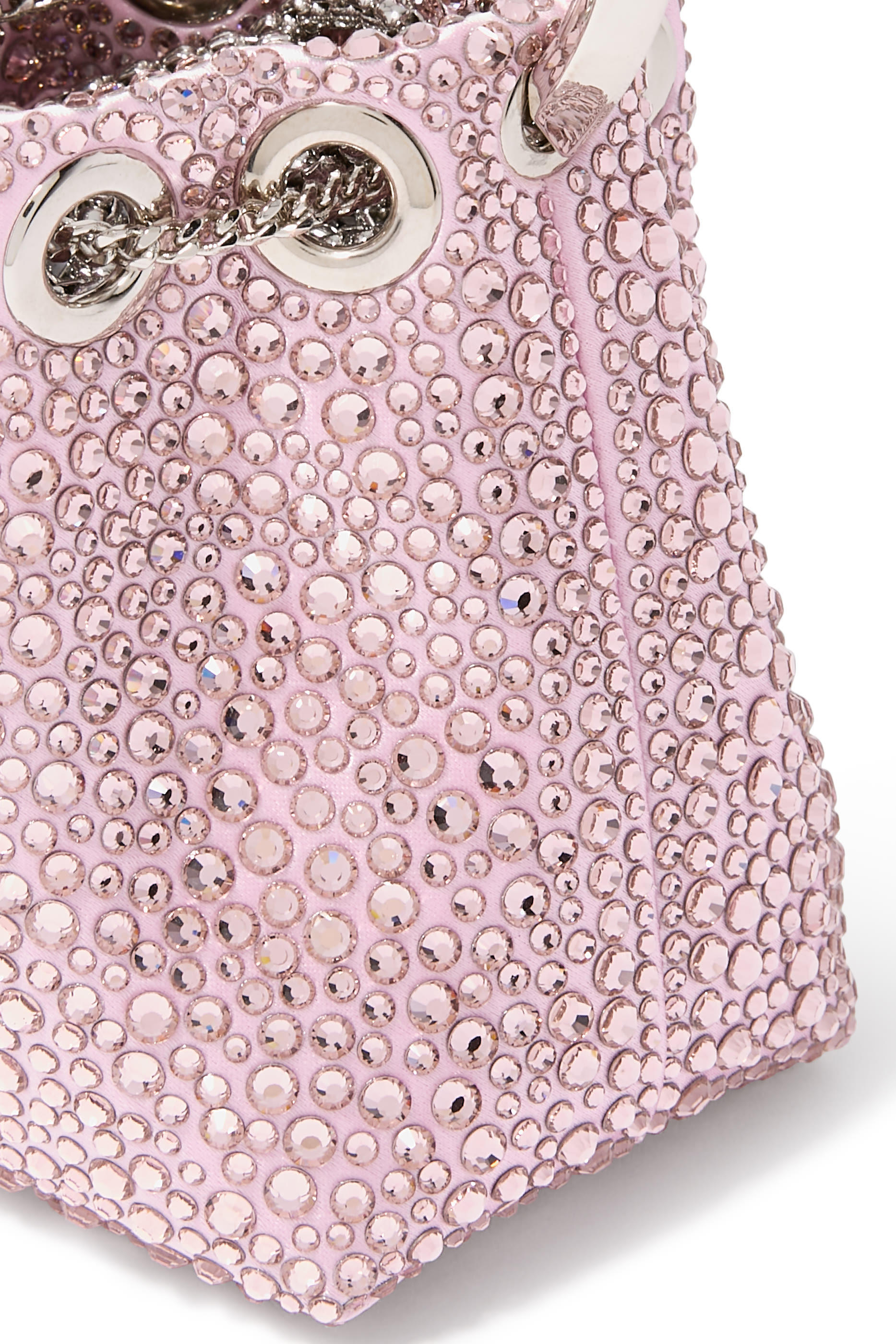 Micro Bon Bon Satin Crystal Mini Bag