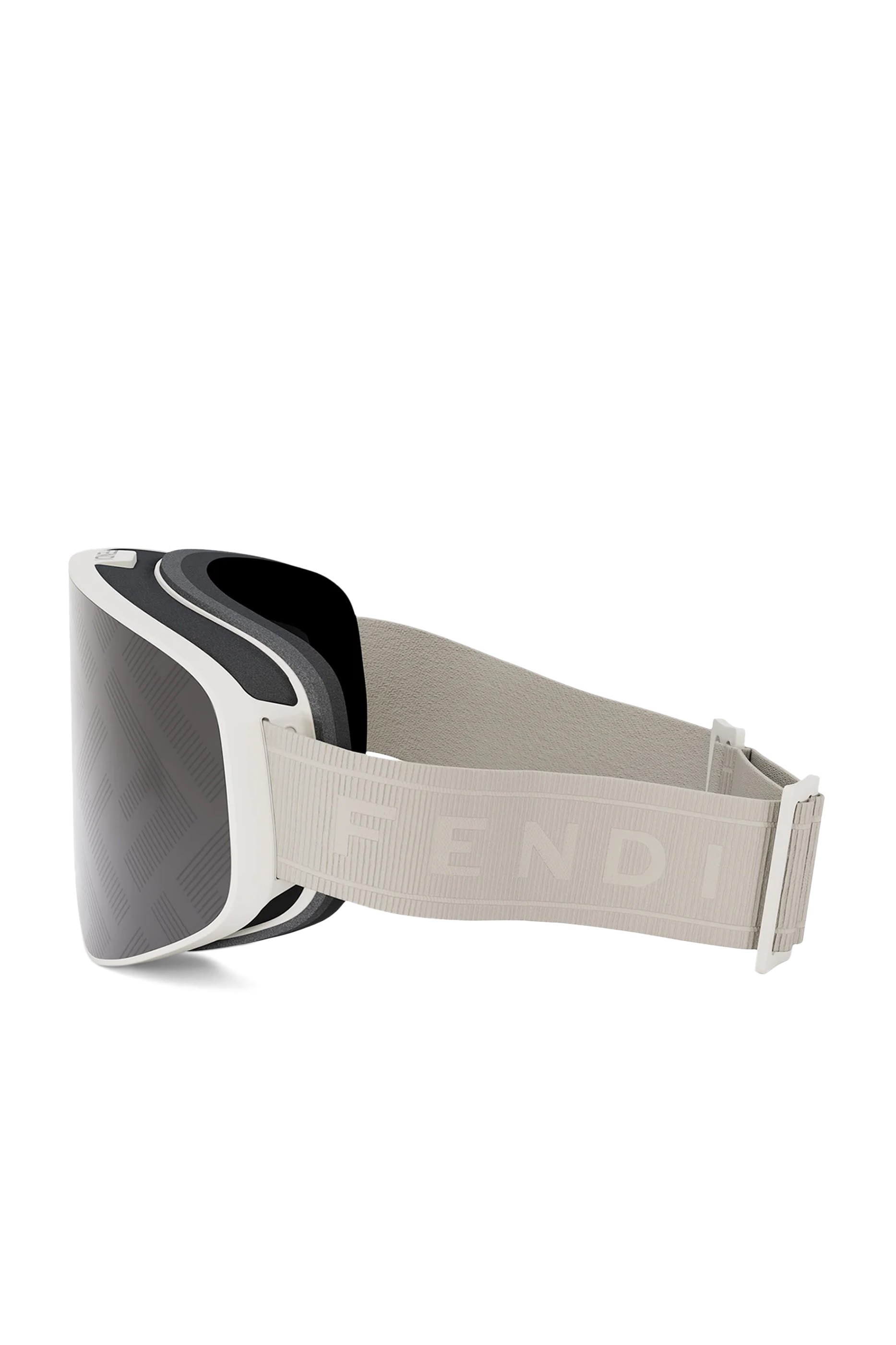 Grey Rectangular Ski Mask