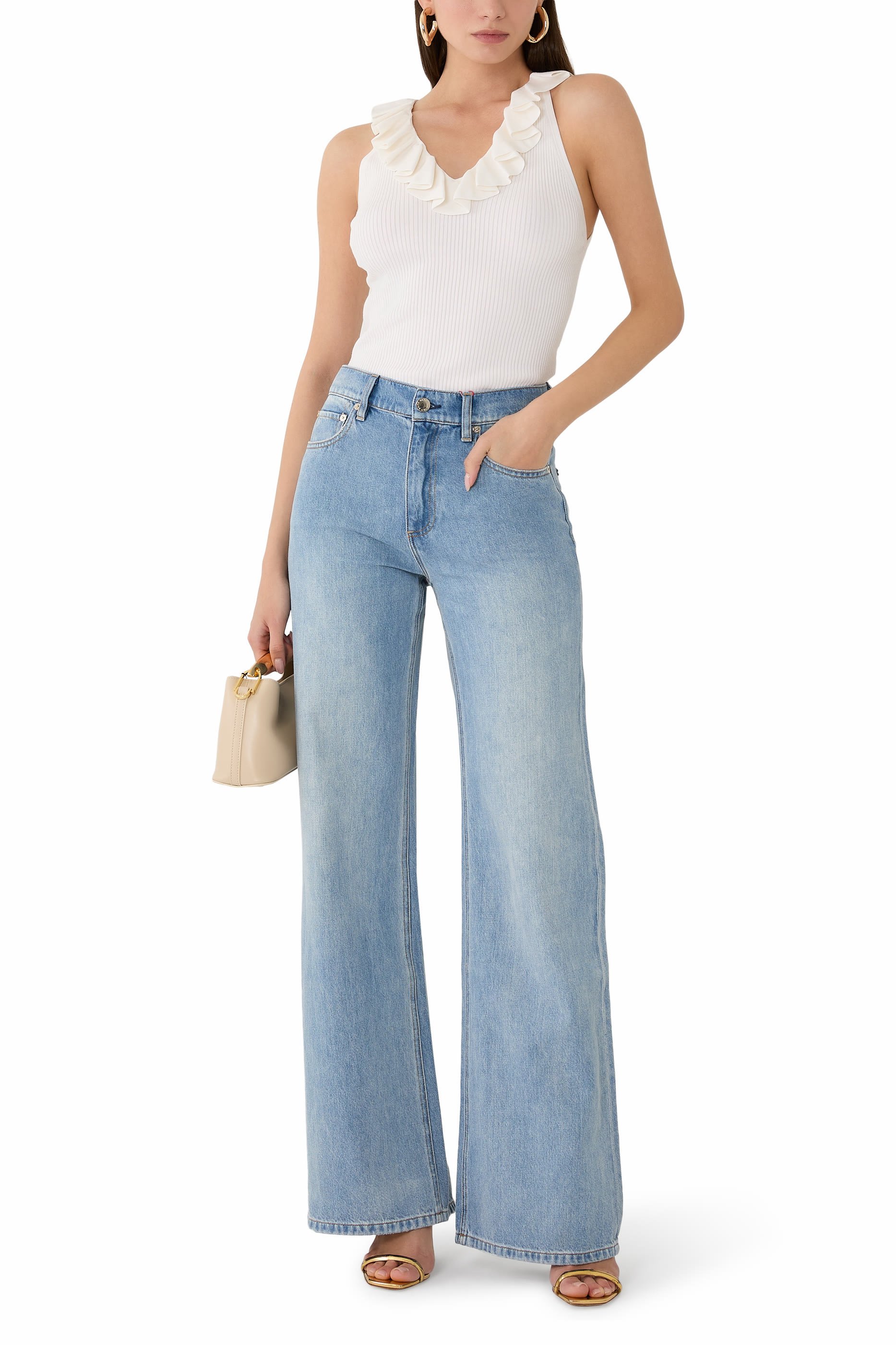 Marnie Ruffle Tank Top