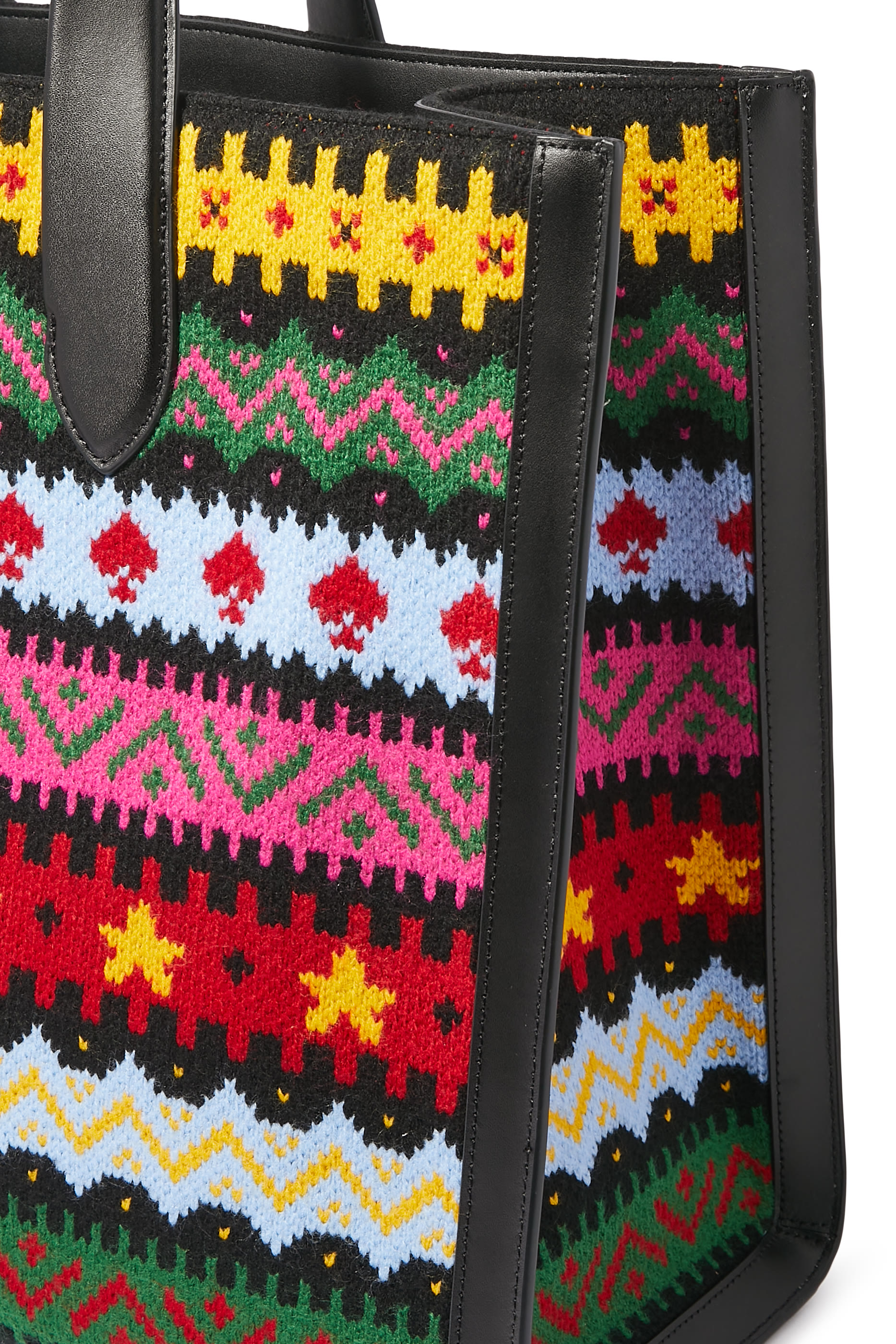 Manhattan Carnival Fair Isle Large Tote Bag