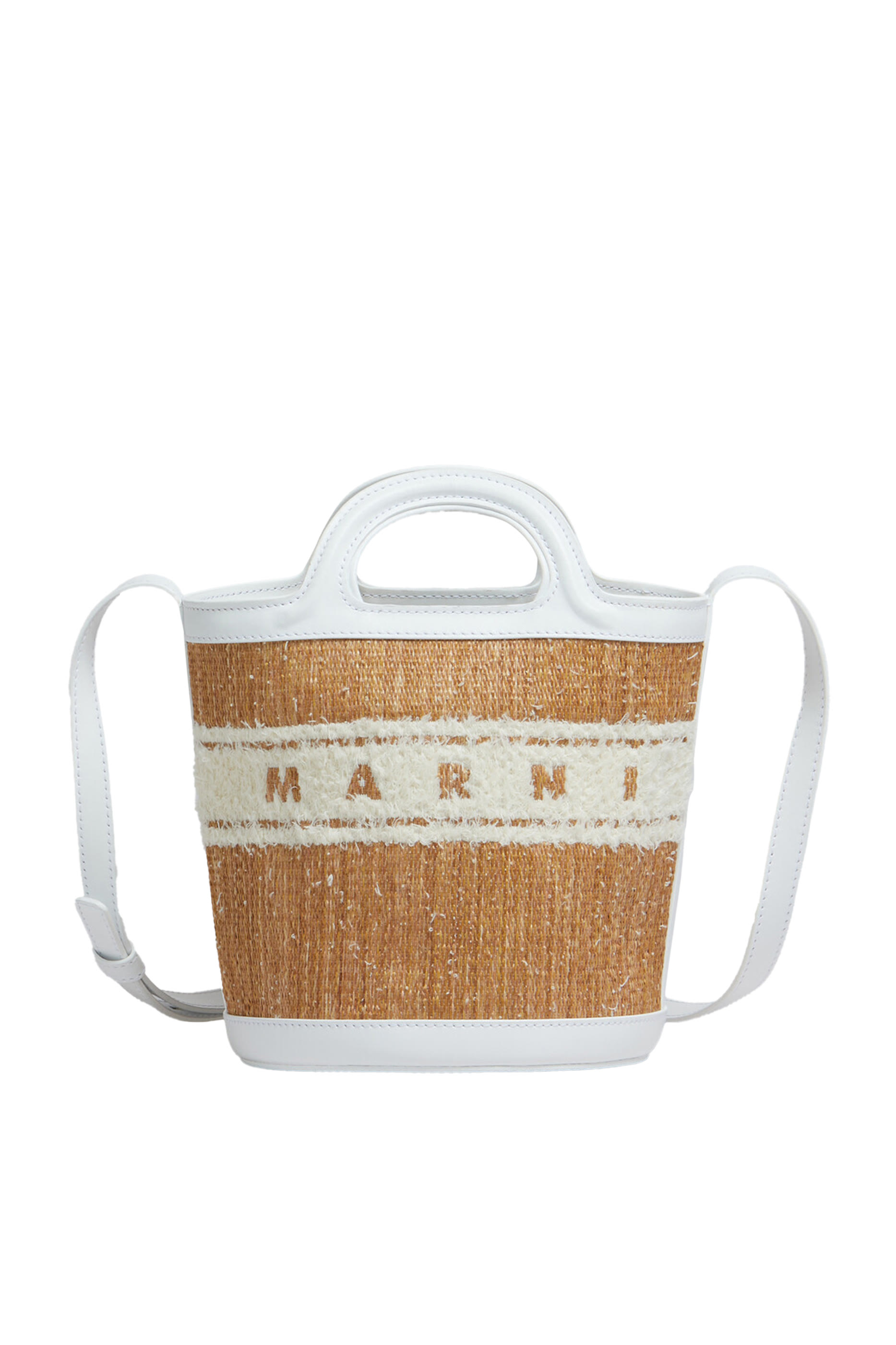 Tropicalia Tufted Logo Small Bucket Bag