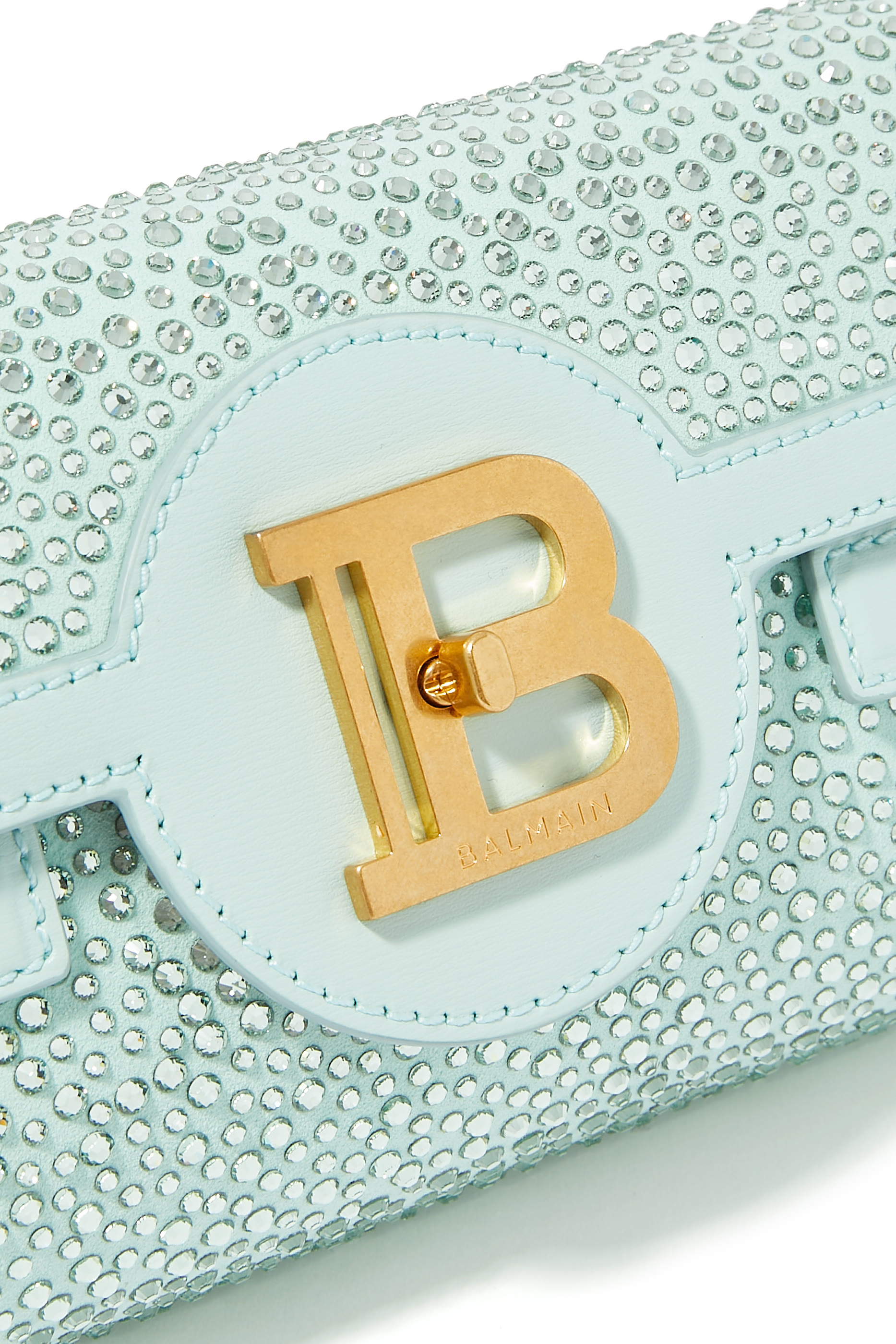 B-Buzz Pouch 23 in Suede and Rhinestones