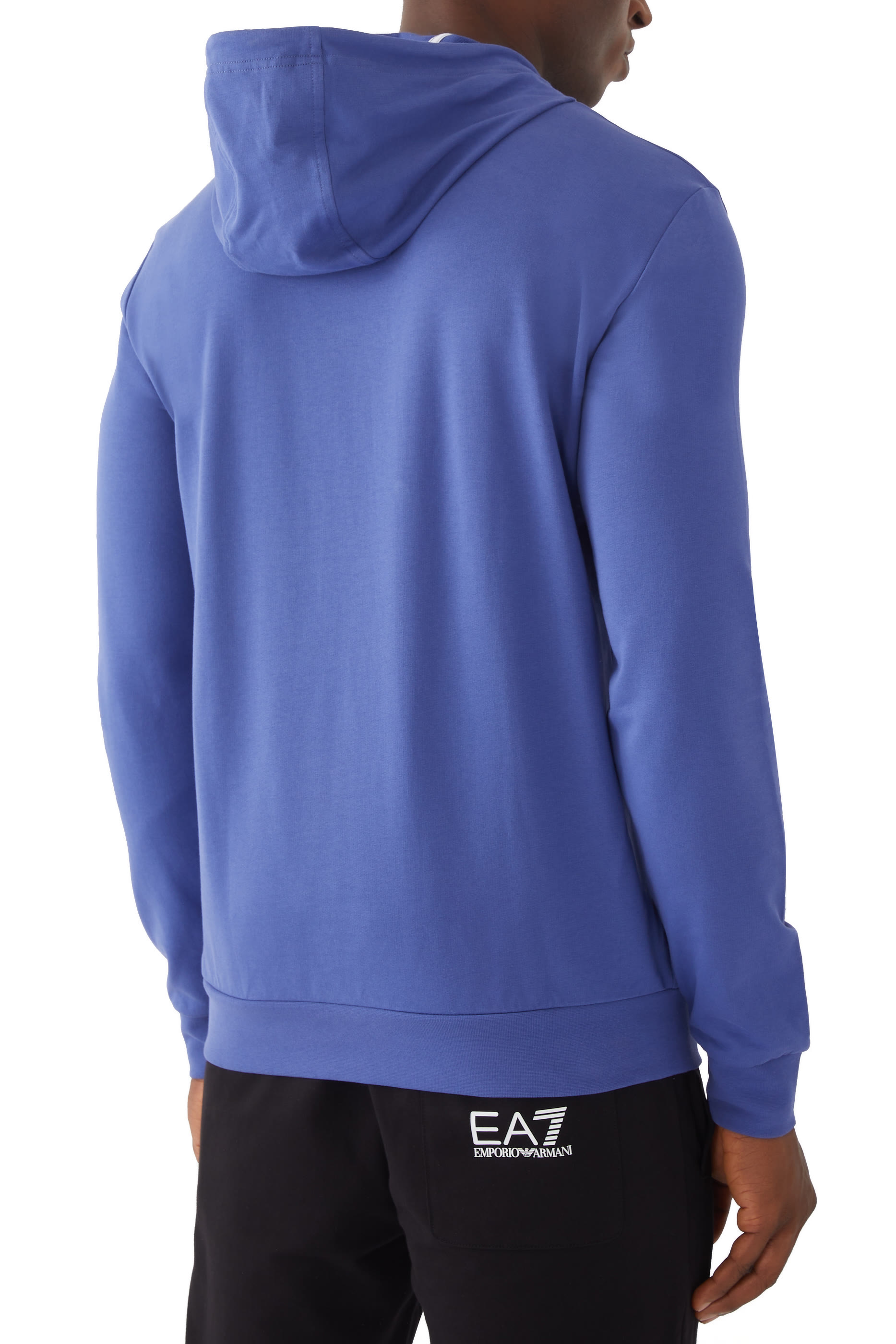 EA7 Train Visibility Logo Hoodie