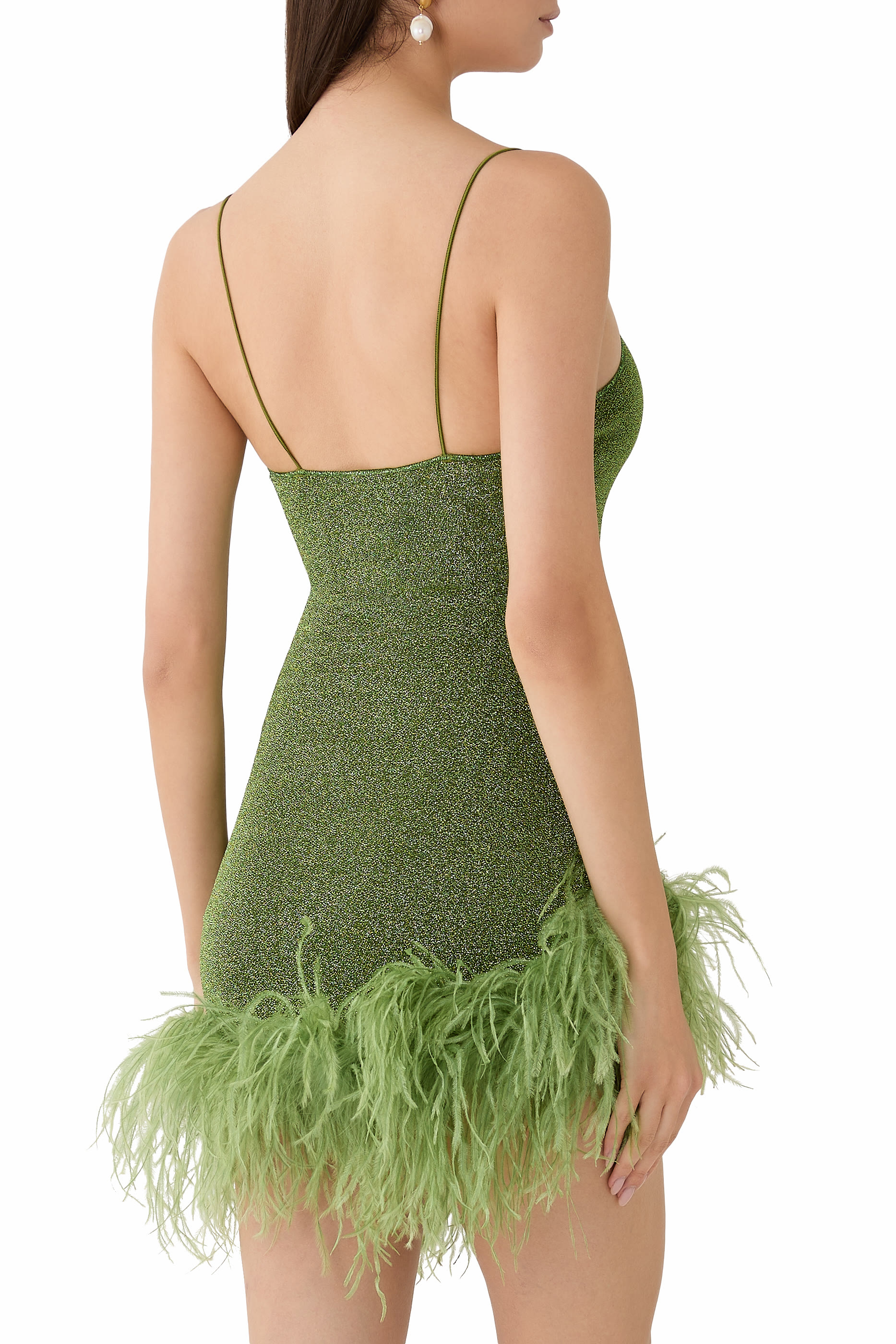 Lumi&egrave;re Plumage Mini Dress