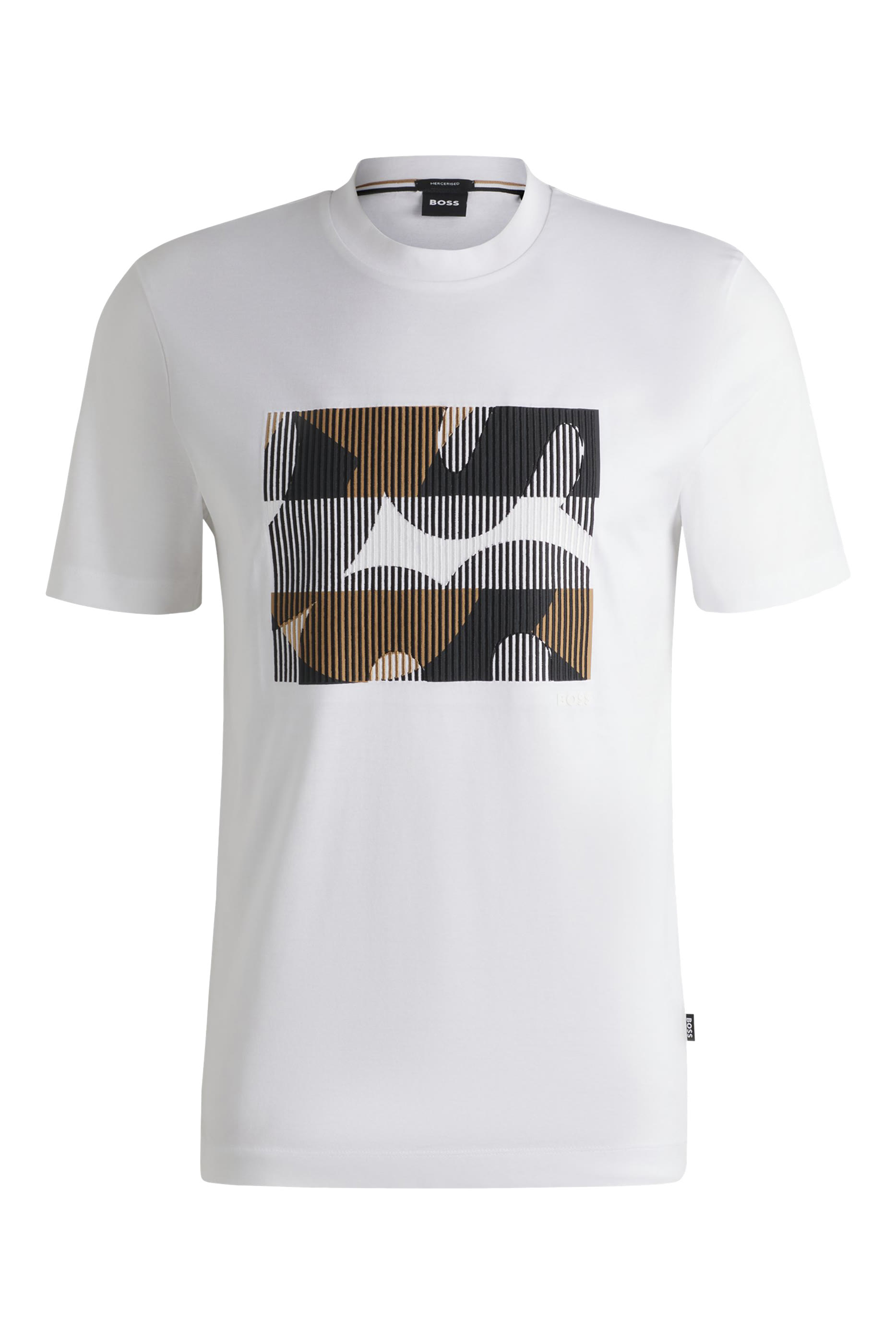 Graphic Mercerised-Cotton T-Shirt