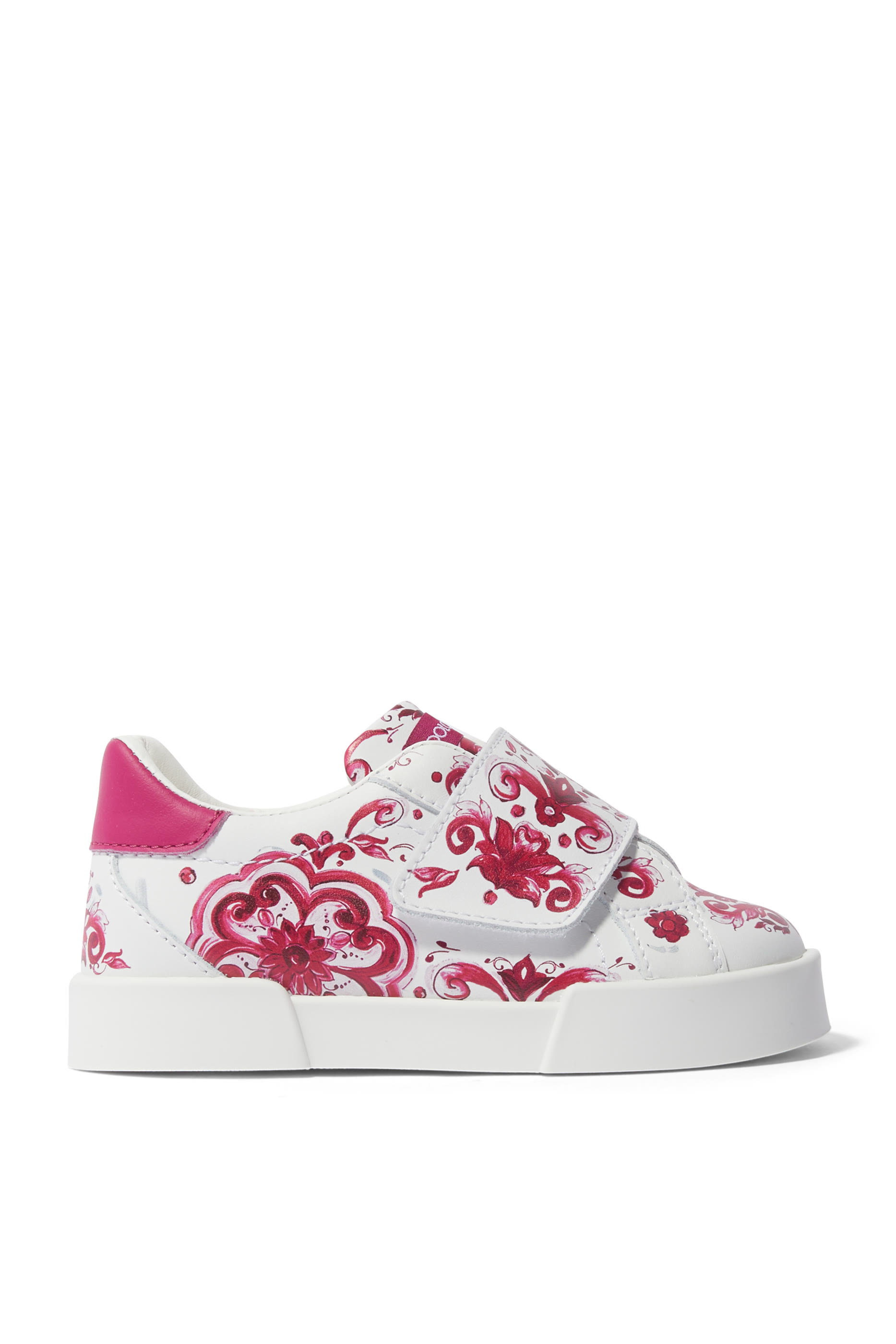Kids First Steps Majolica Print Nappa Sneakers
