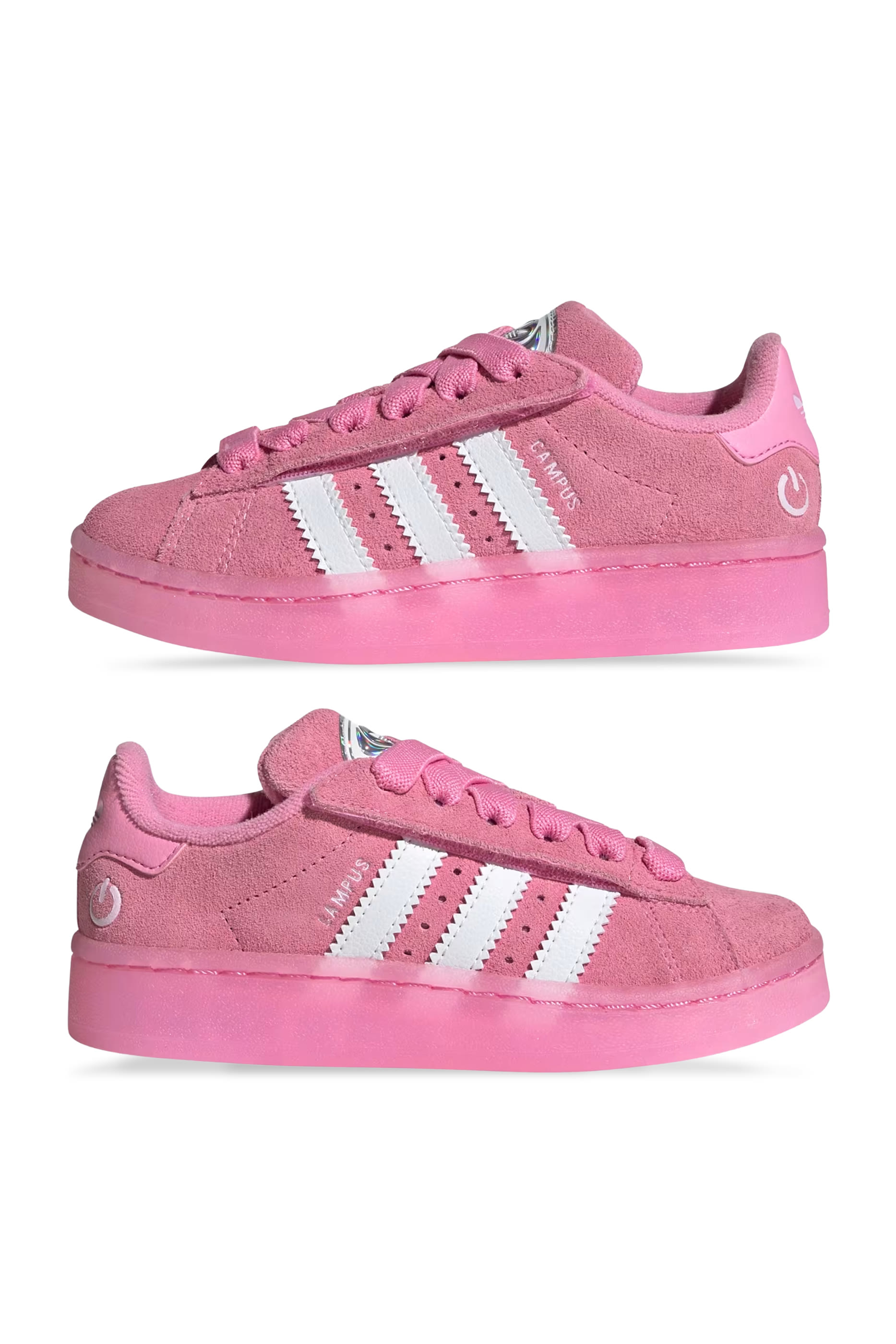 Kids Campus 00s LED Lights Comfort Closure Elastic Lace Sneakers