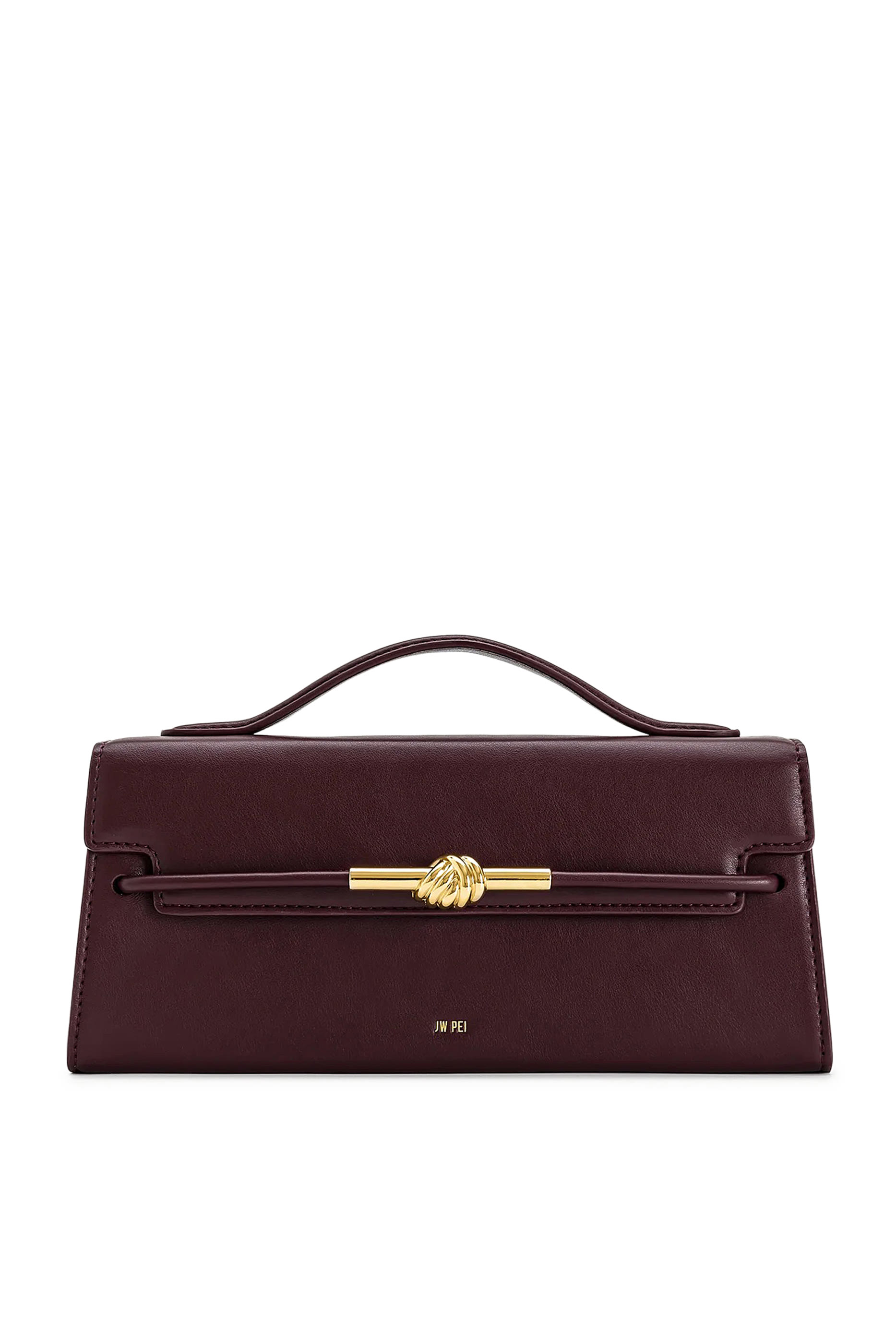 Lena Metal Rope Knot Top Handle Bag