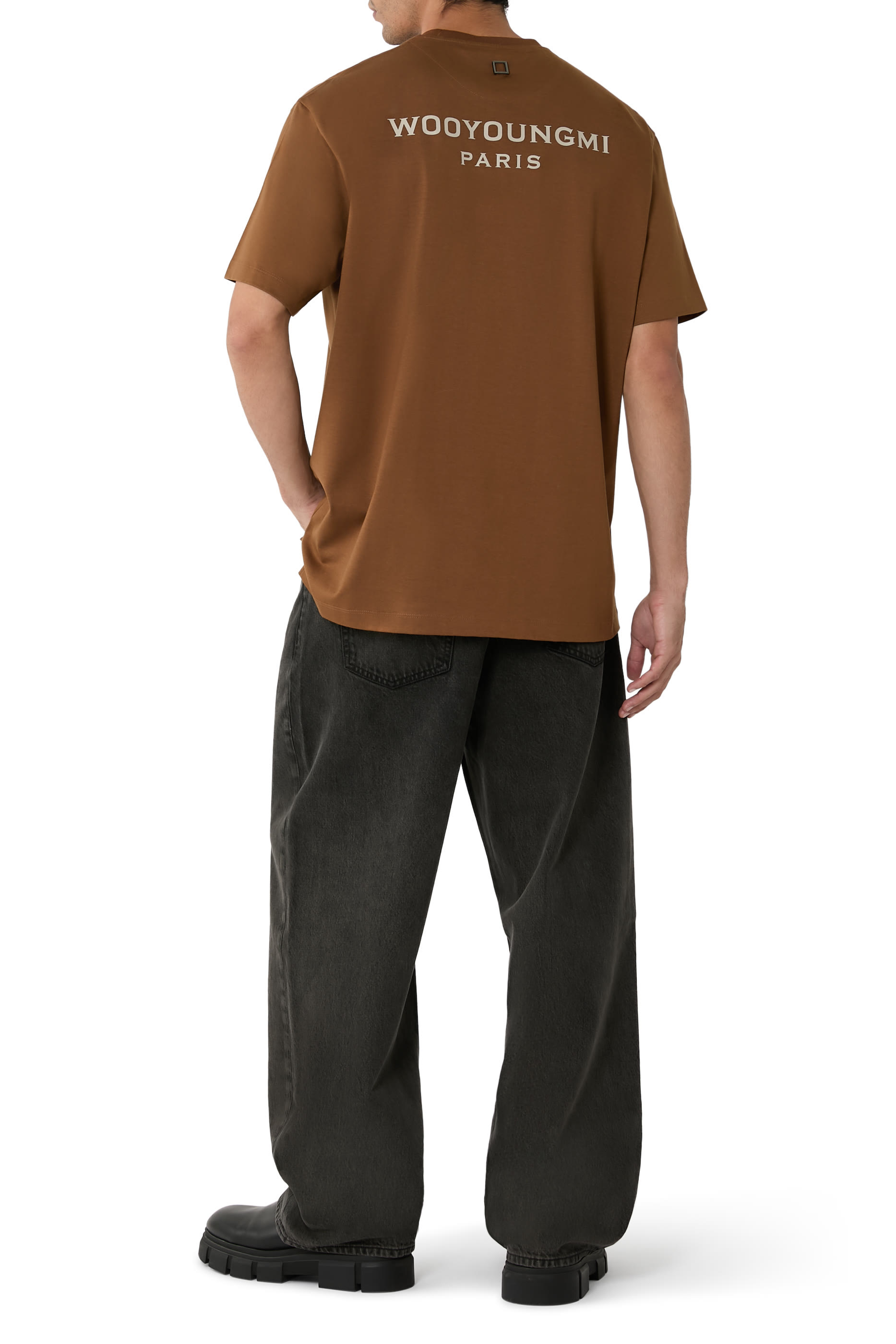 Back Logo Cotton T-Shirt 