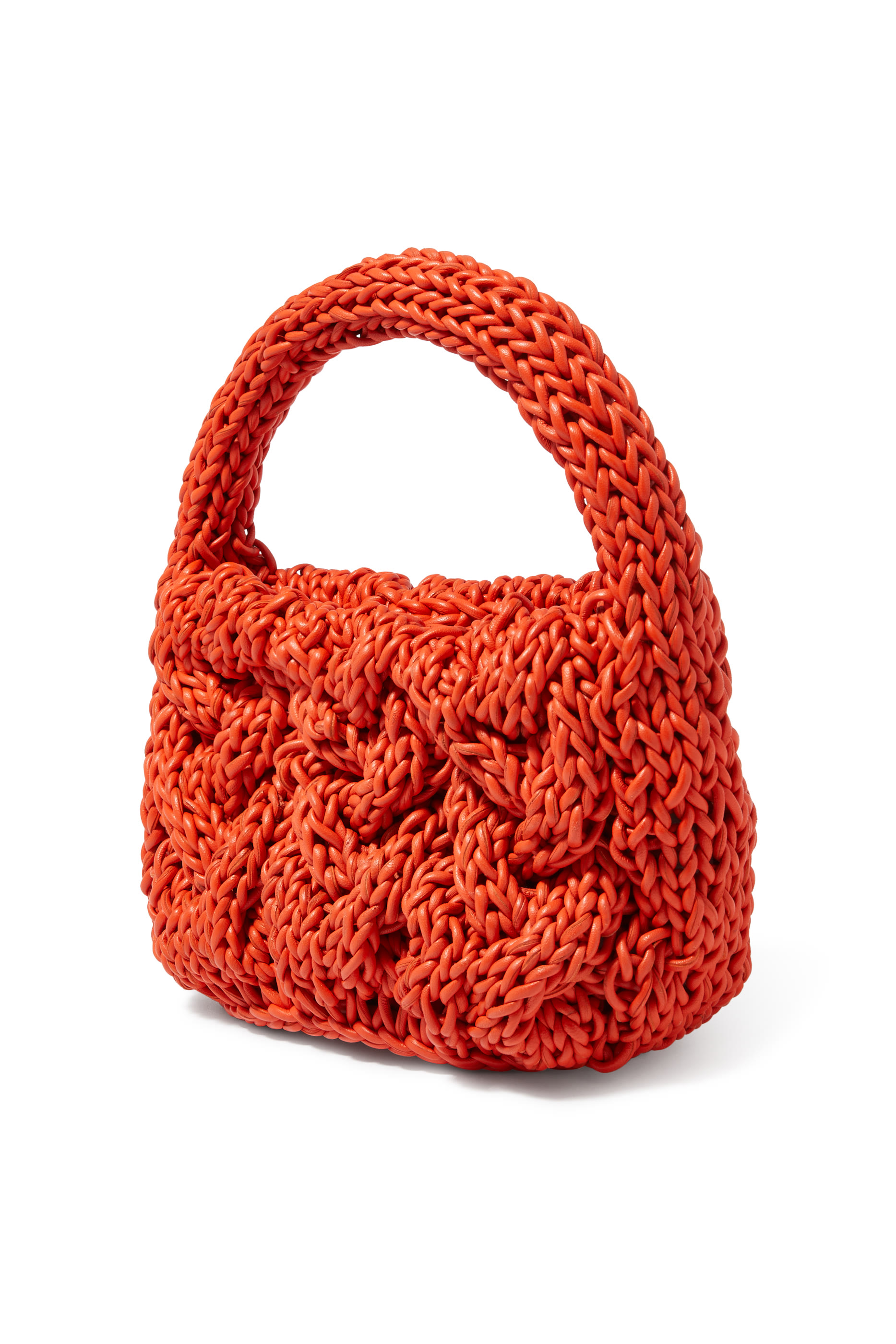 Small Cable Knit Bag