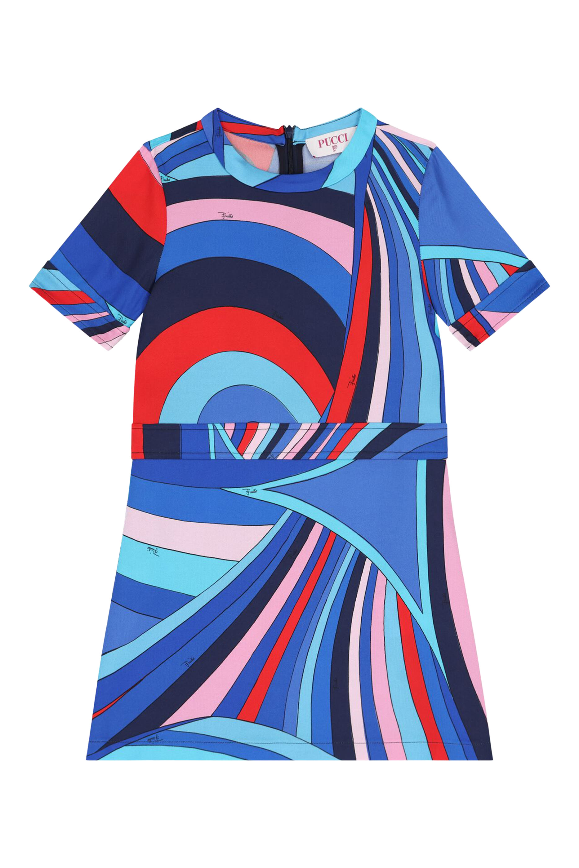 Kids Iride-Print Dress