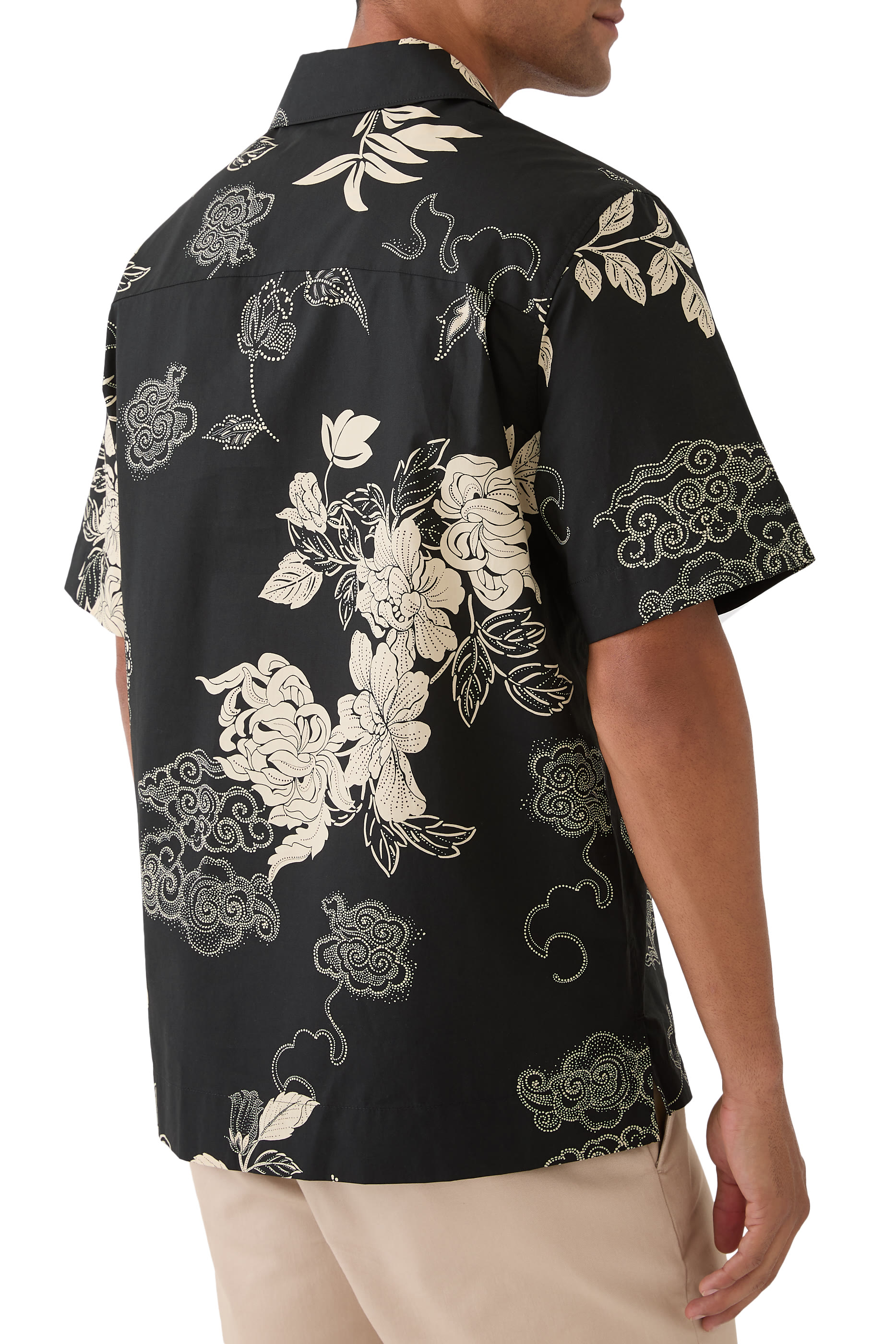 Floral Print Cotton Shirt