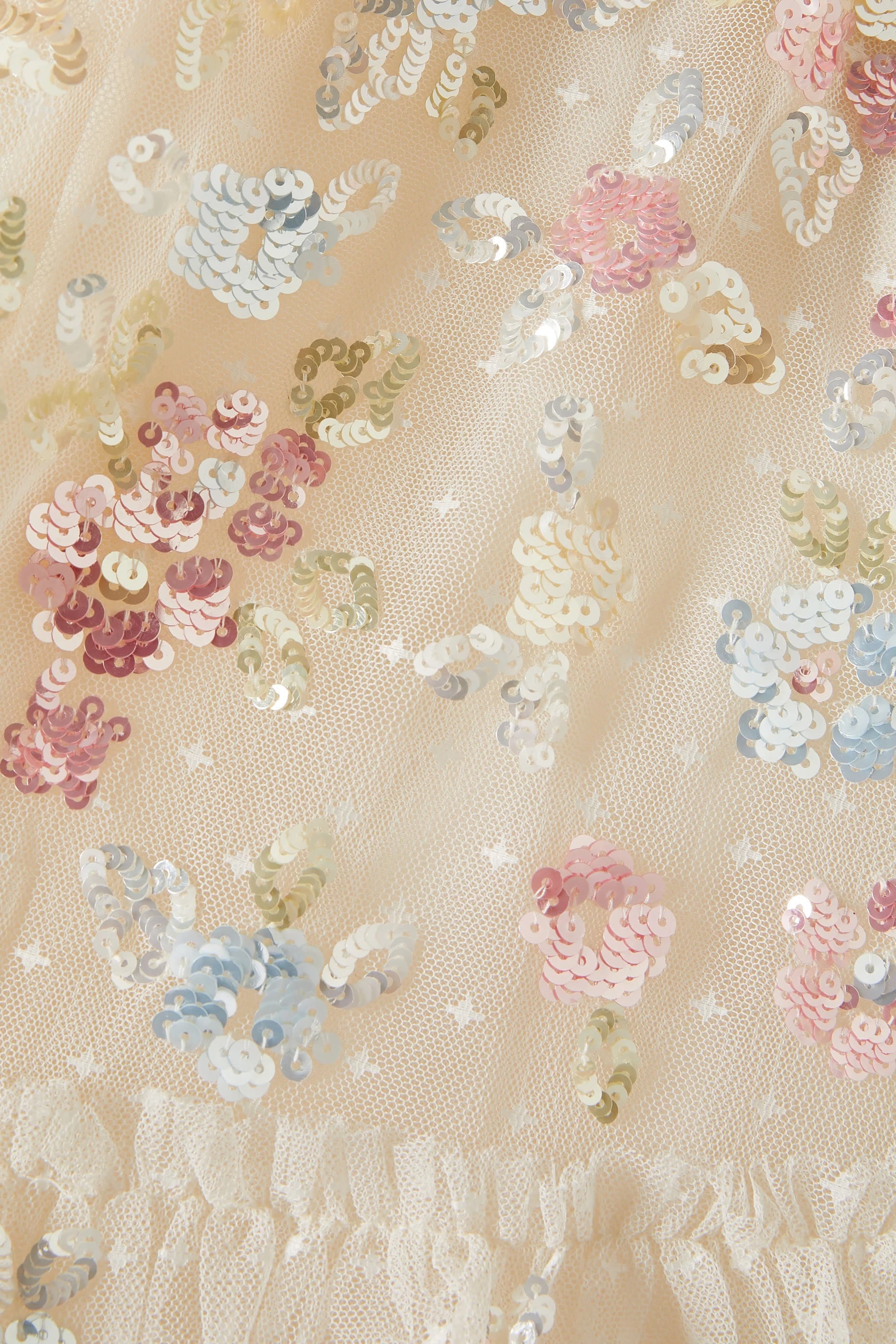 Kids  Sequin Bloom Dress