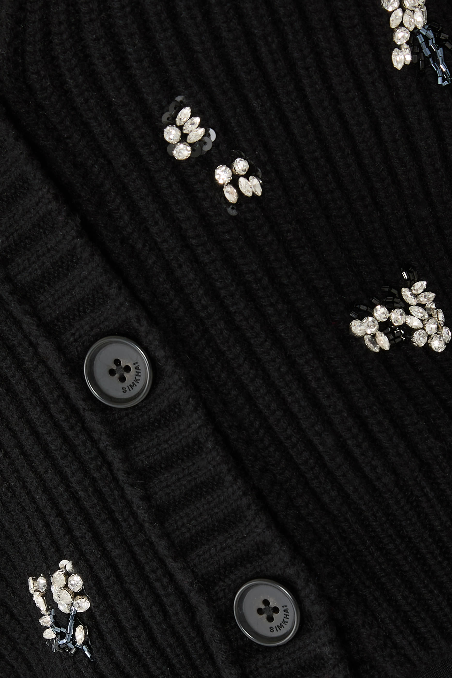 Novah Embellished Knit Cardigan