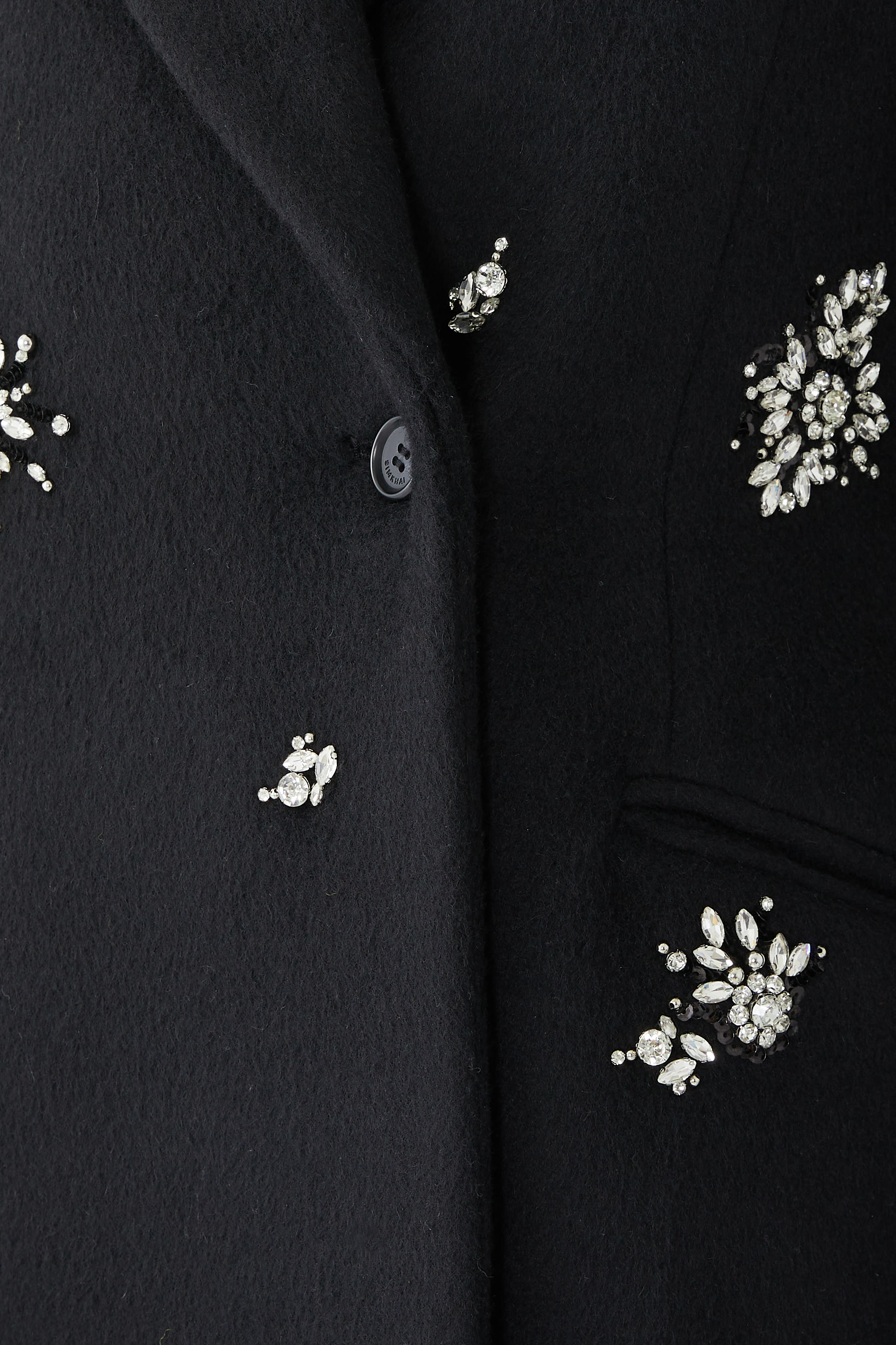 Gianni Embellished Long Coat