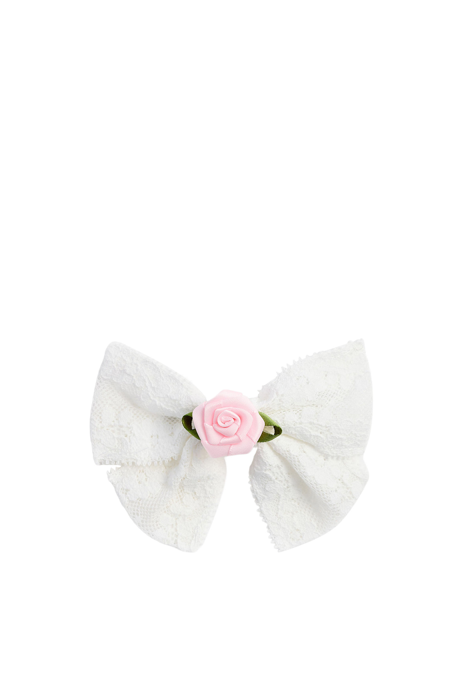 Kids Large Lace Bow Hair Clip 