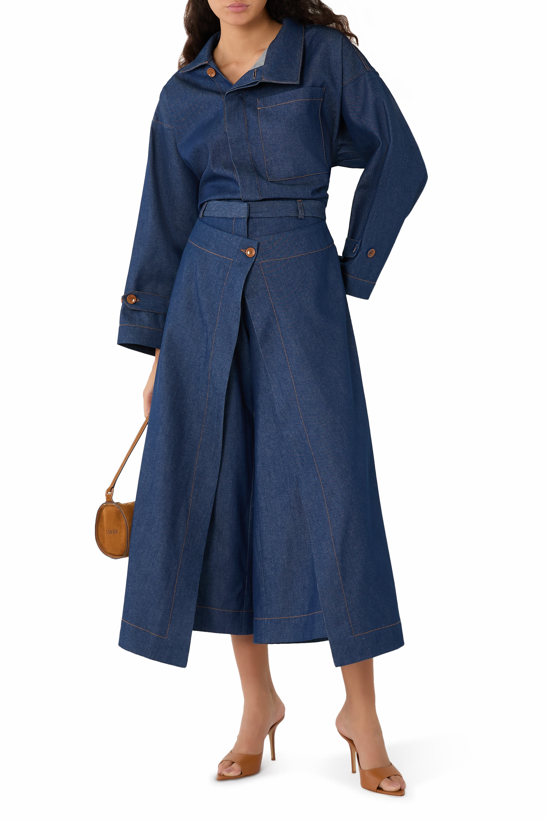 Sanctuary Denim Asymmetric Boxy Jacket