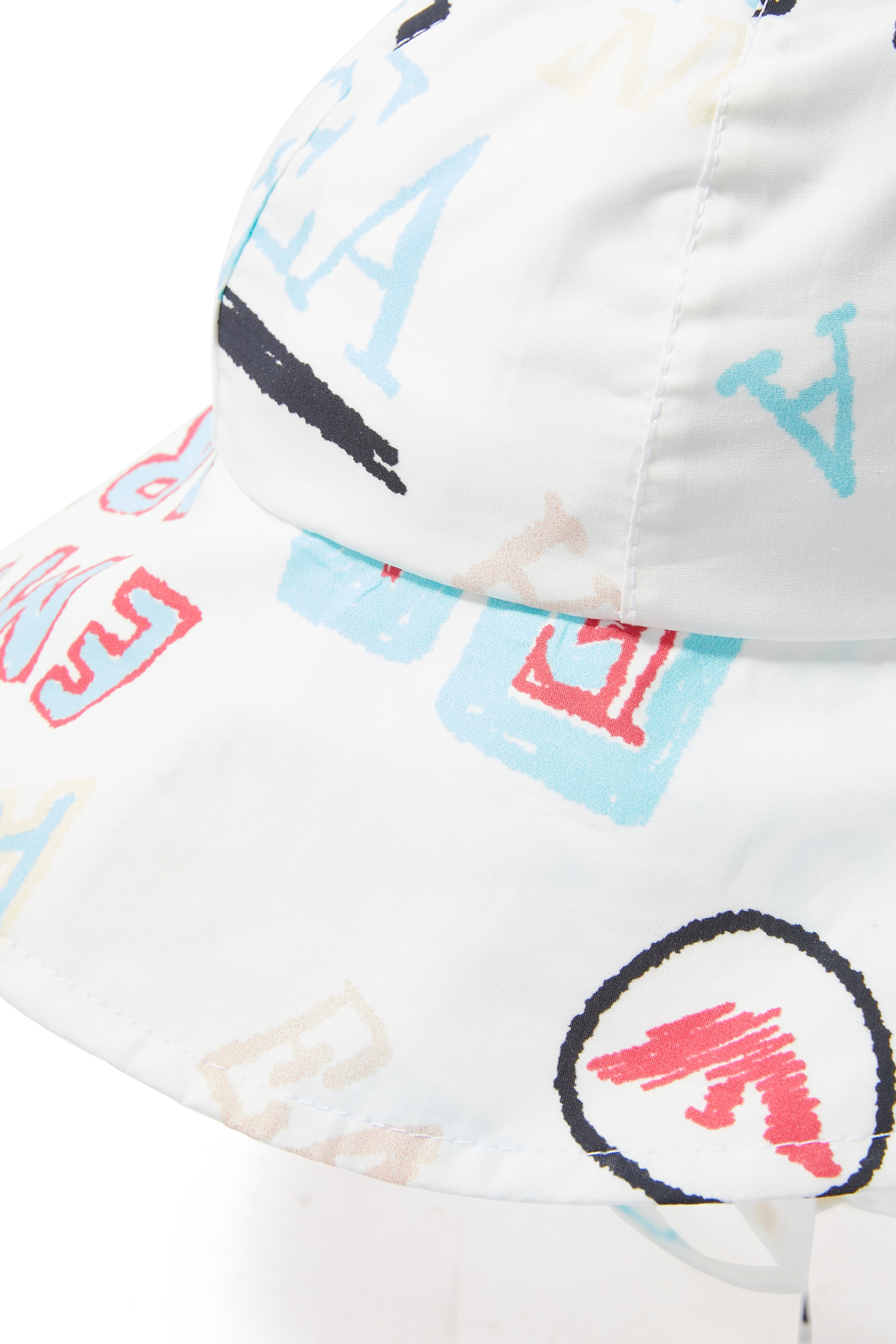 Kids Printed EA Logo Bucket Hat