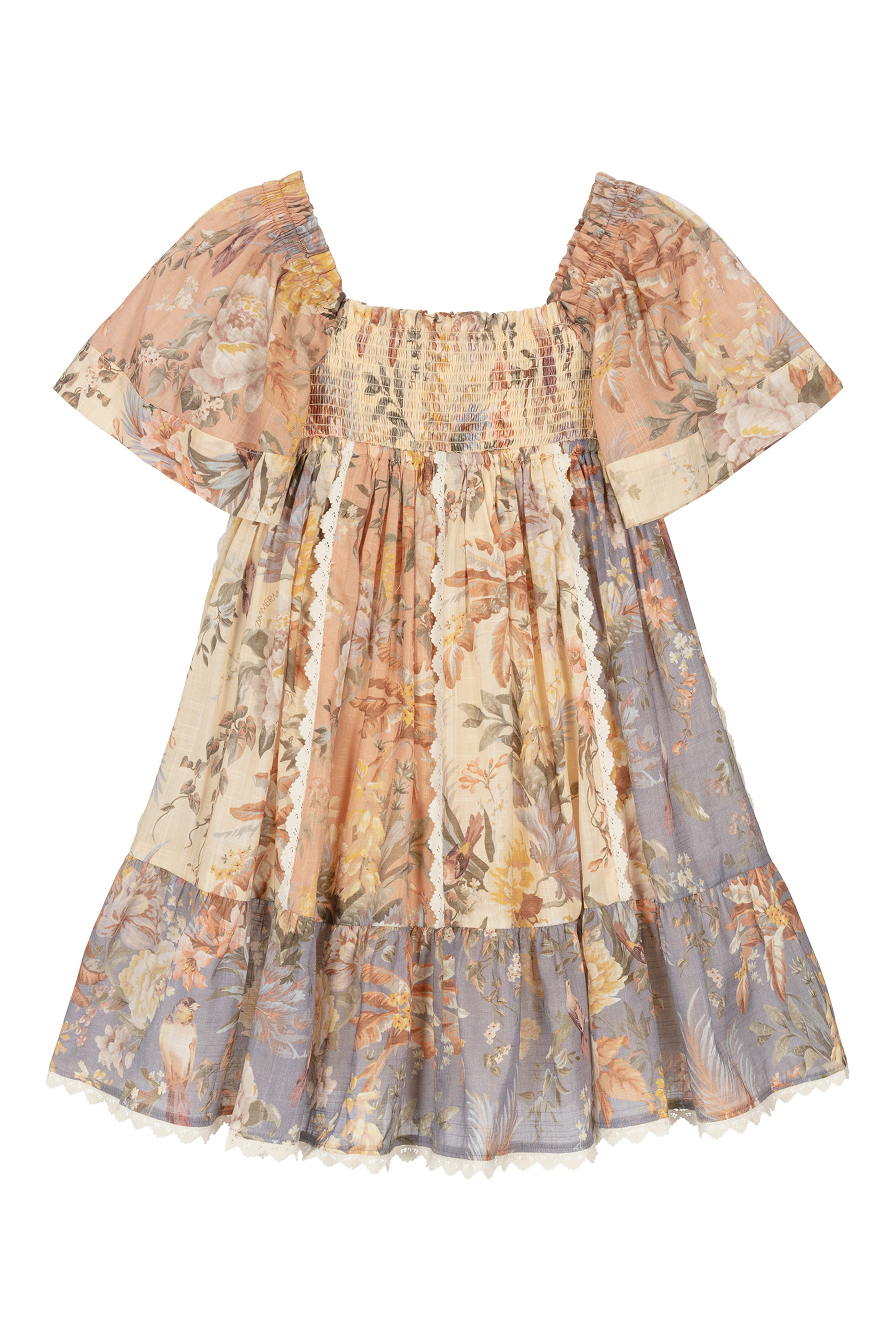 Kids Tallow Paneled Frill Dress