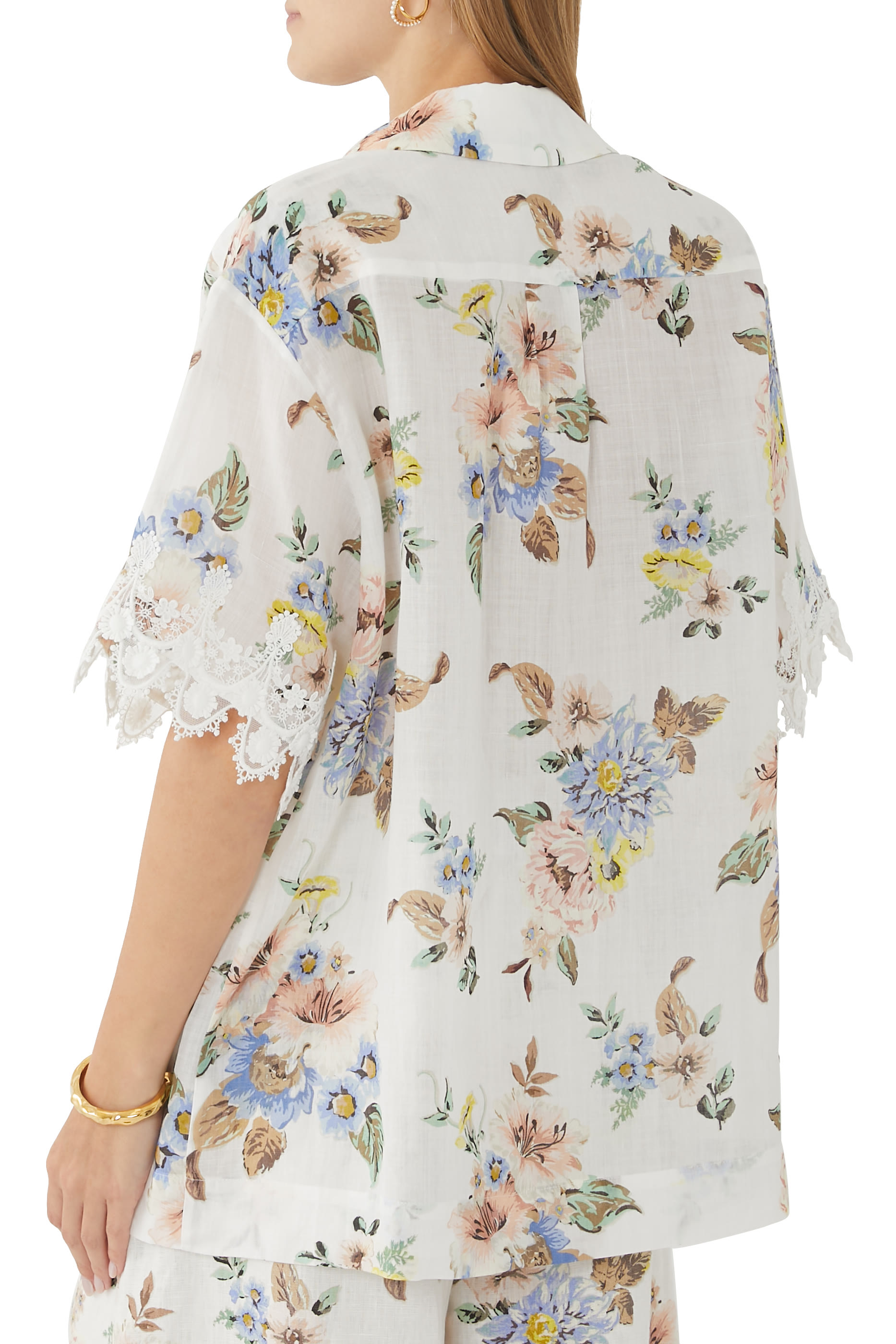 Applique Oversized Shirt