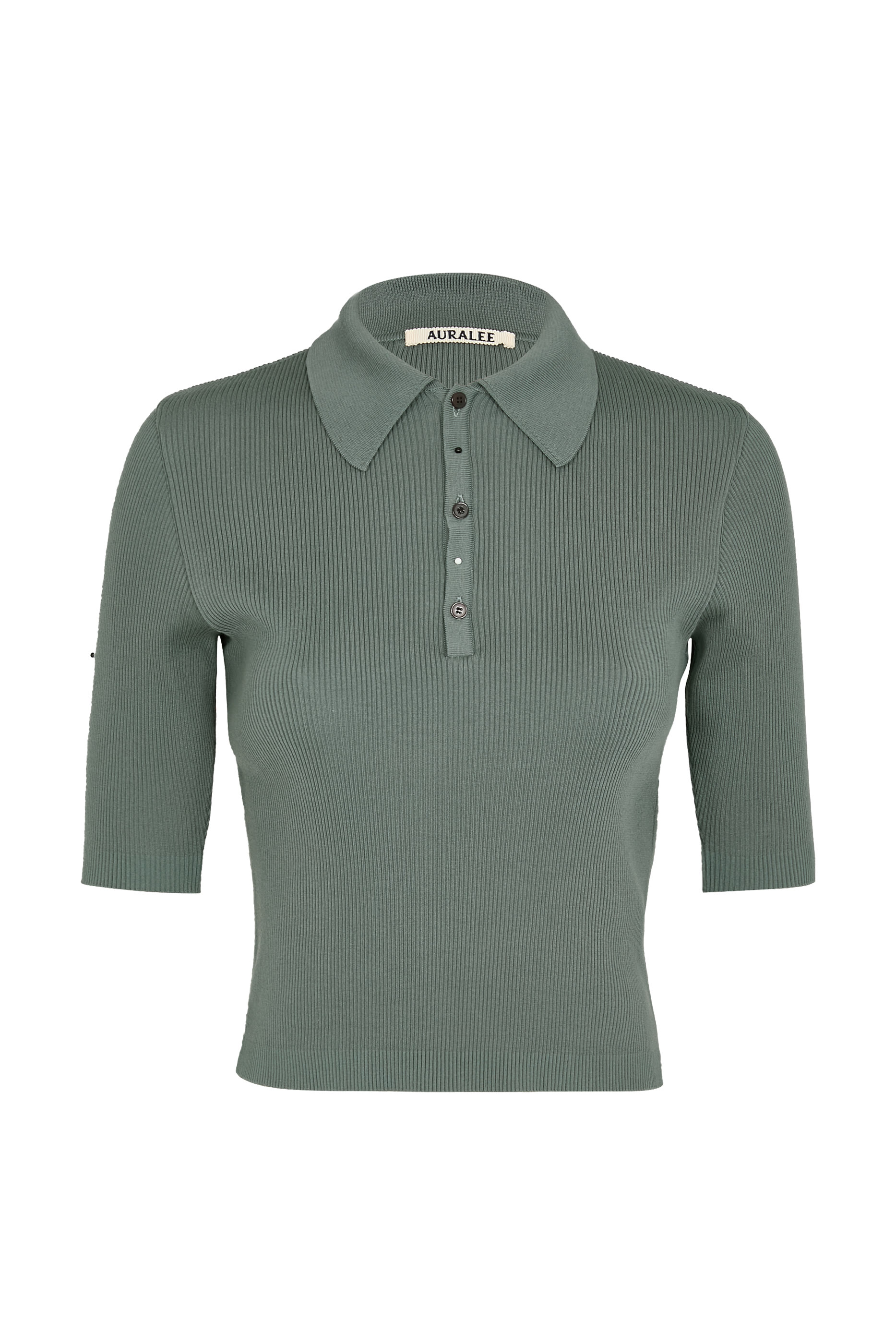 Cotton High Gauge Rib Knit Polo