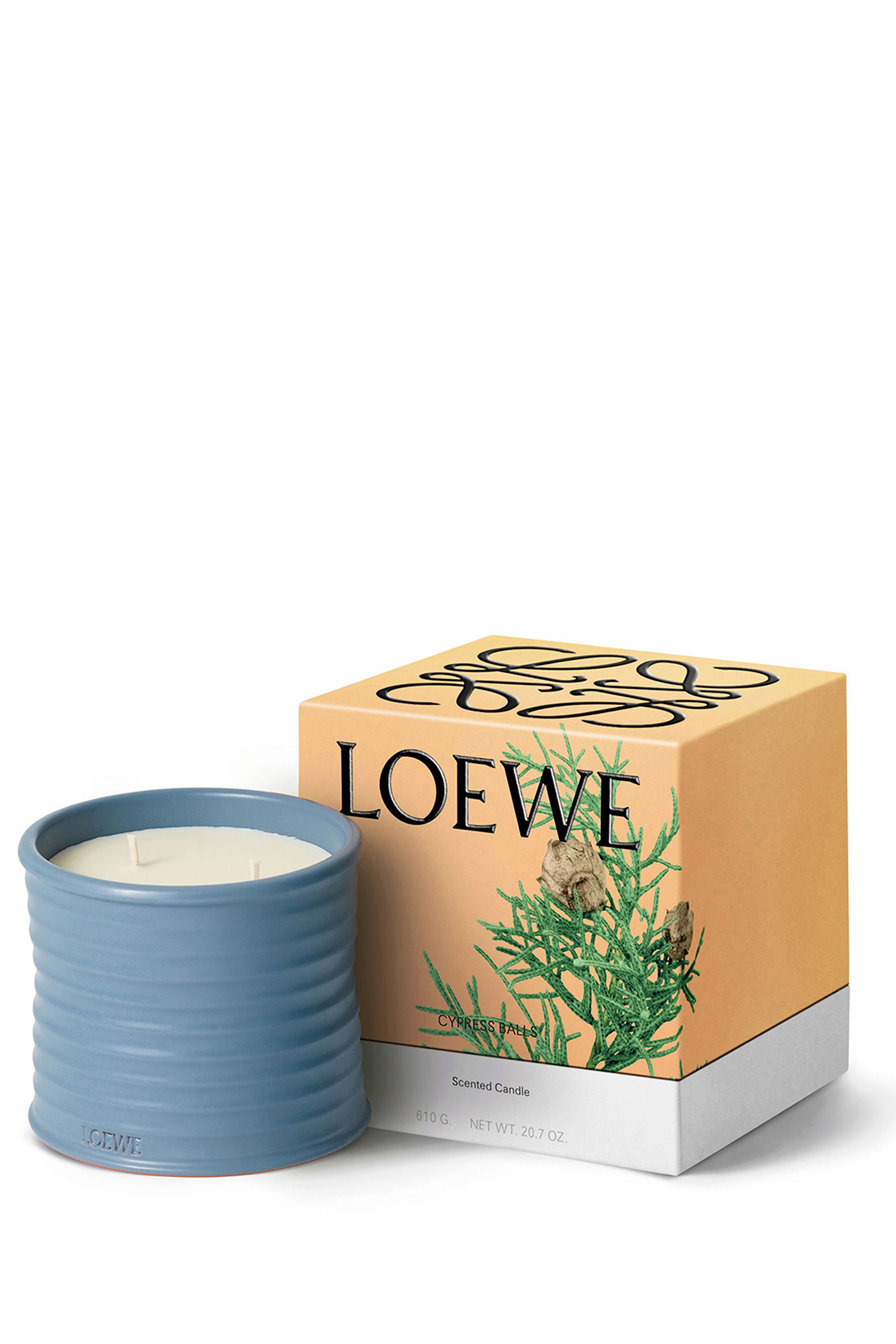 Blue Cypress Scented Candle