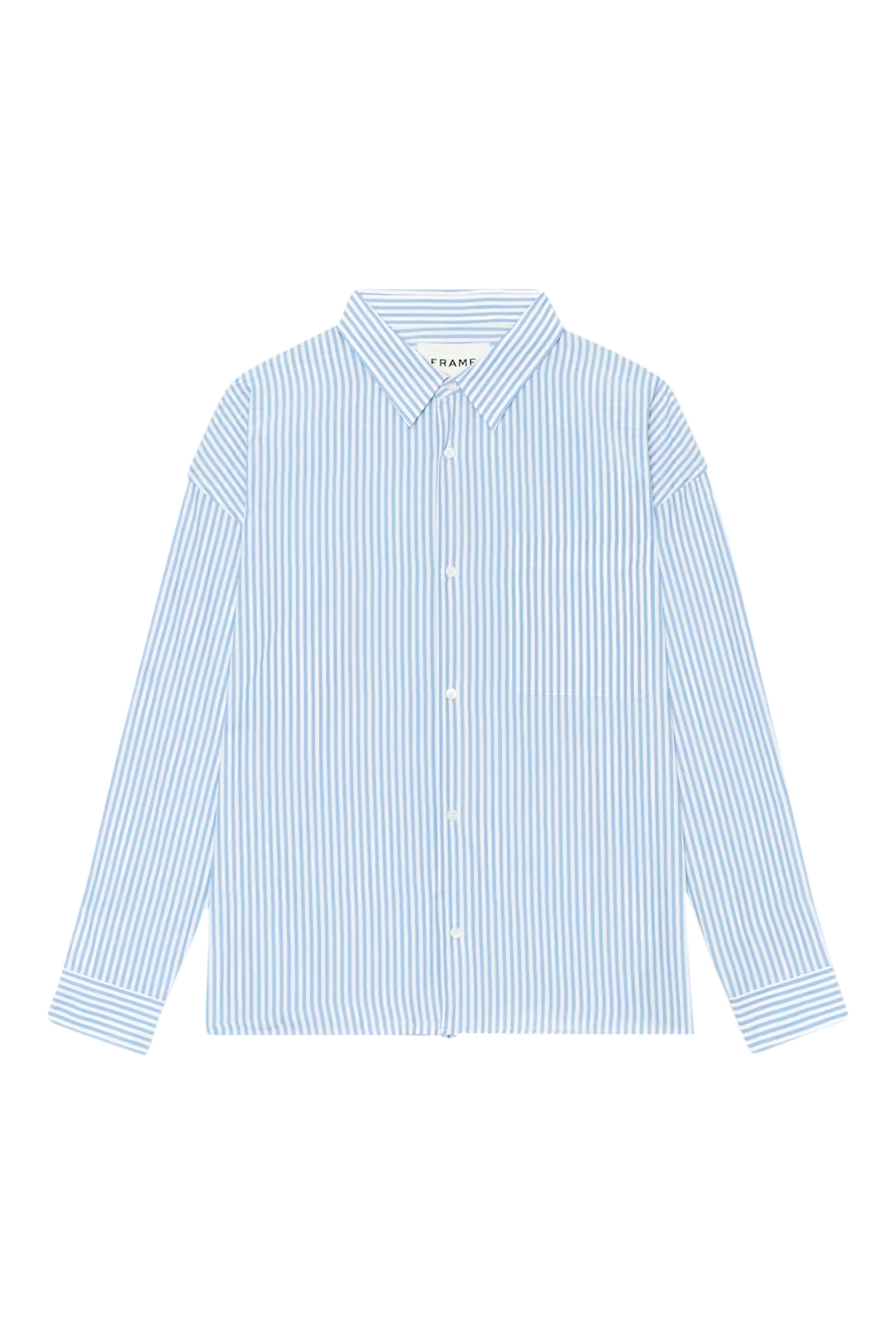 Striped Relaxed Cotton Shirt