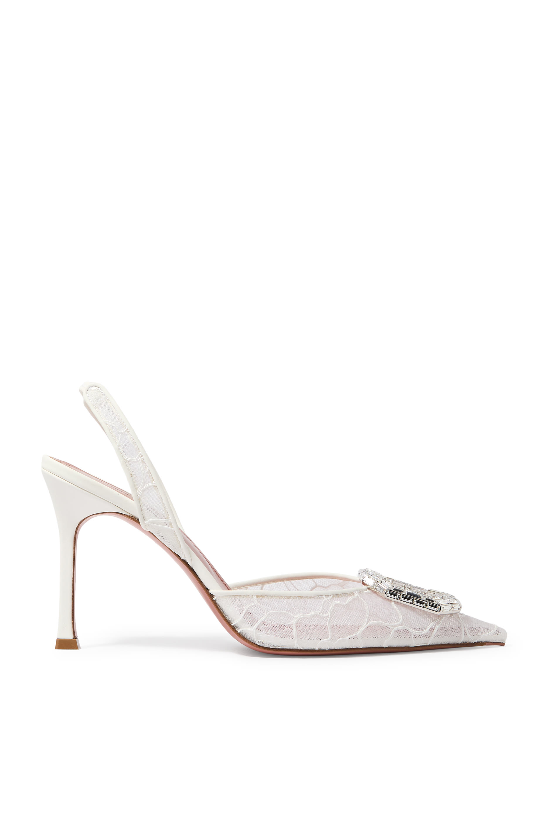 Camelia Lace 90 Slingbacks