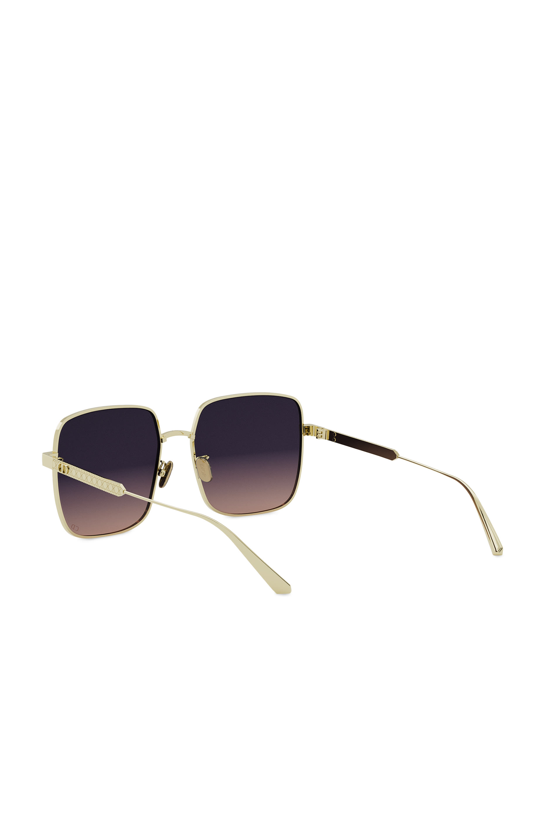 DiorCannage S1U Yellow Square Sunglasses