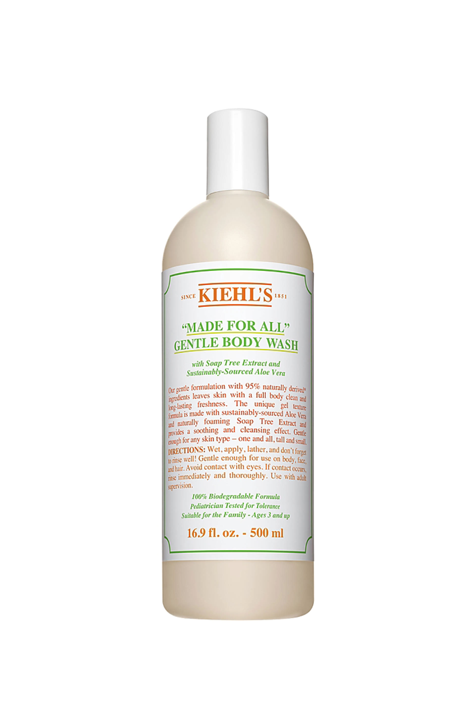 “Made for All” Gentle Body Cleanser