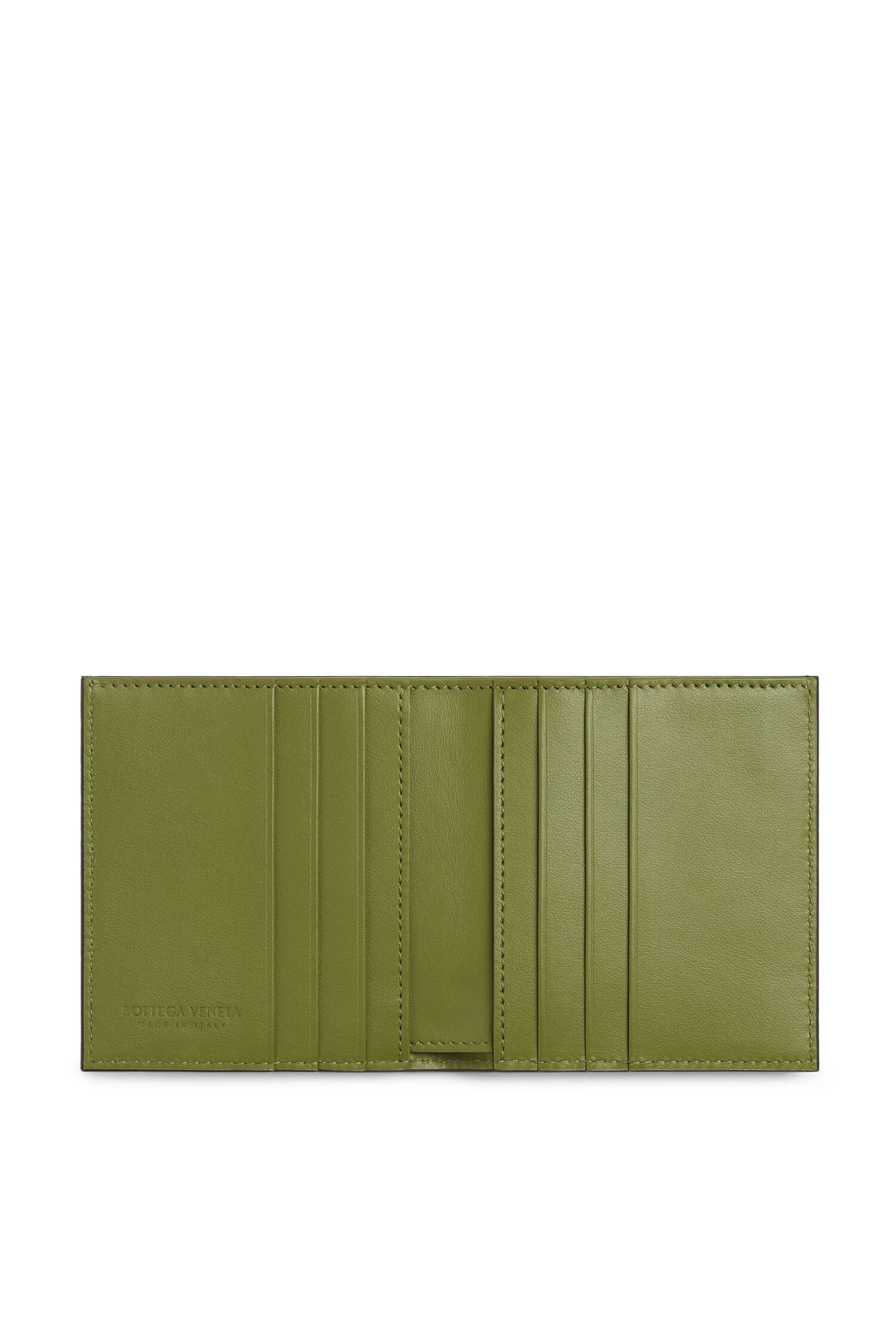 Intrecciato Slim Bi-Fold Wallet