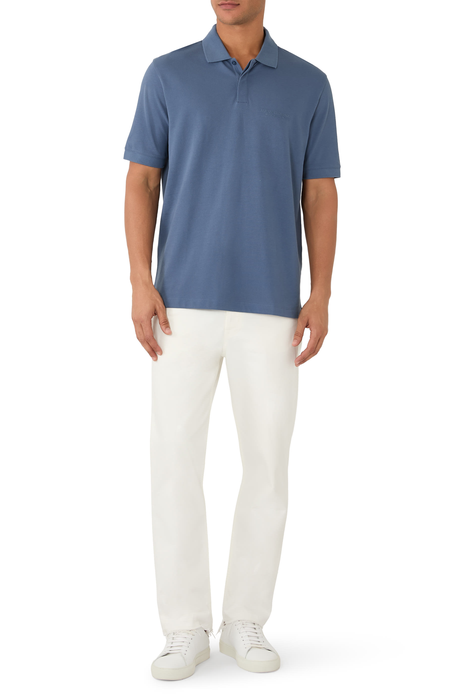AX Logo Regular Fit Polo