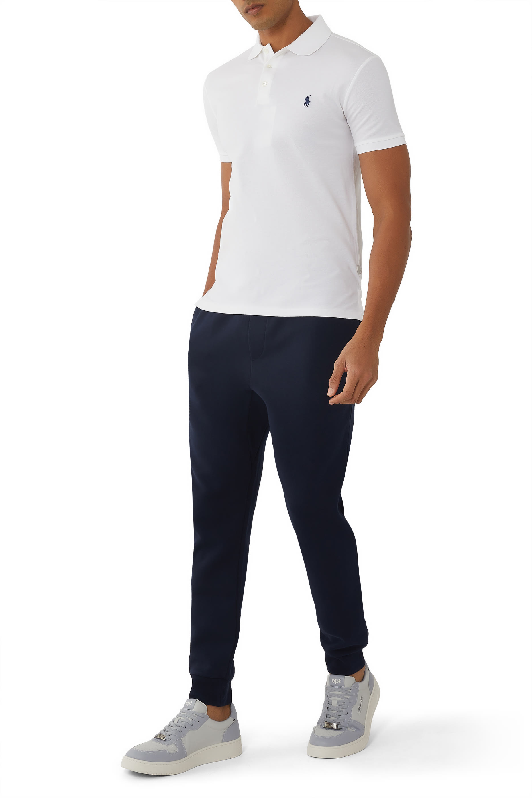 Logo Embroidered Polo Shirt