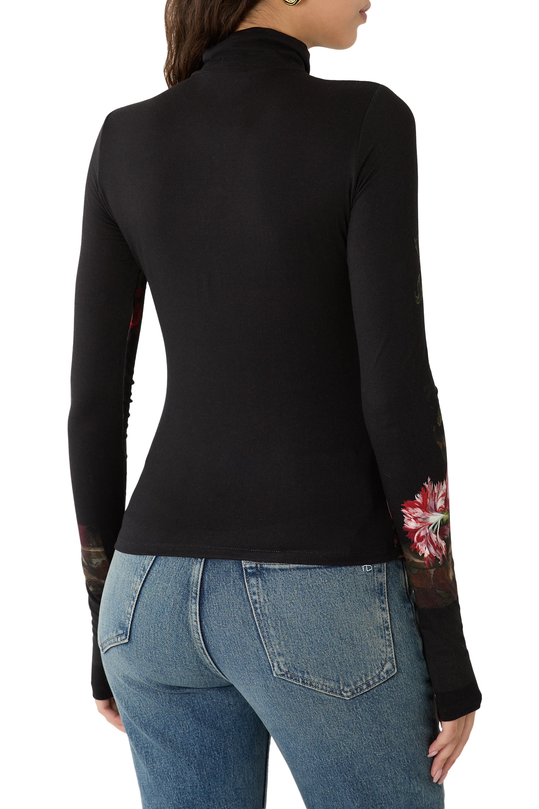  Delaina Turtleneck Top