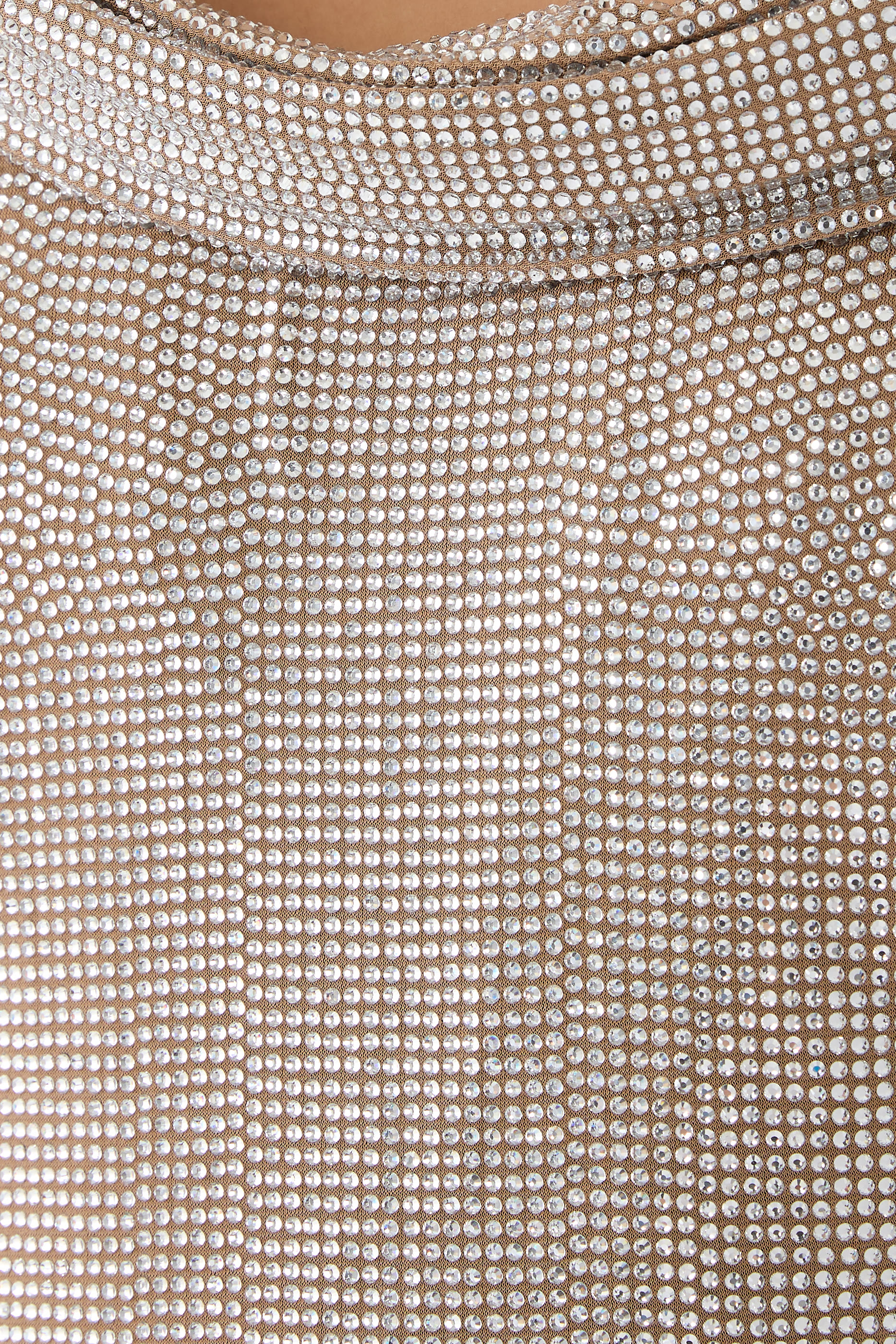 Crystal-Studded Gown