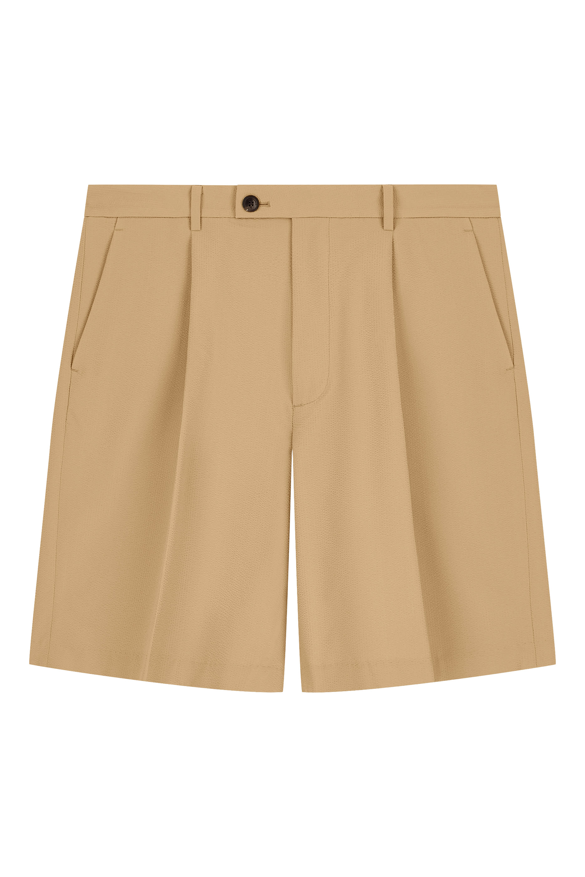 Down and Feather Padding Bermuda Shorts